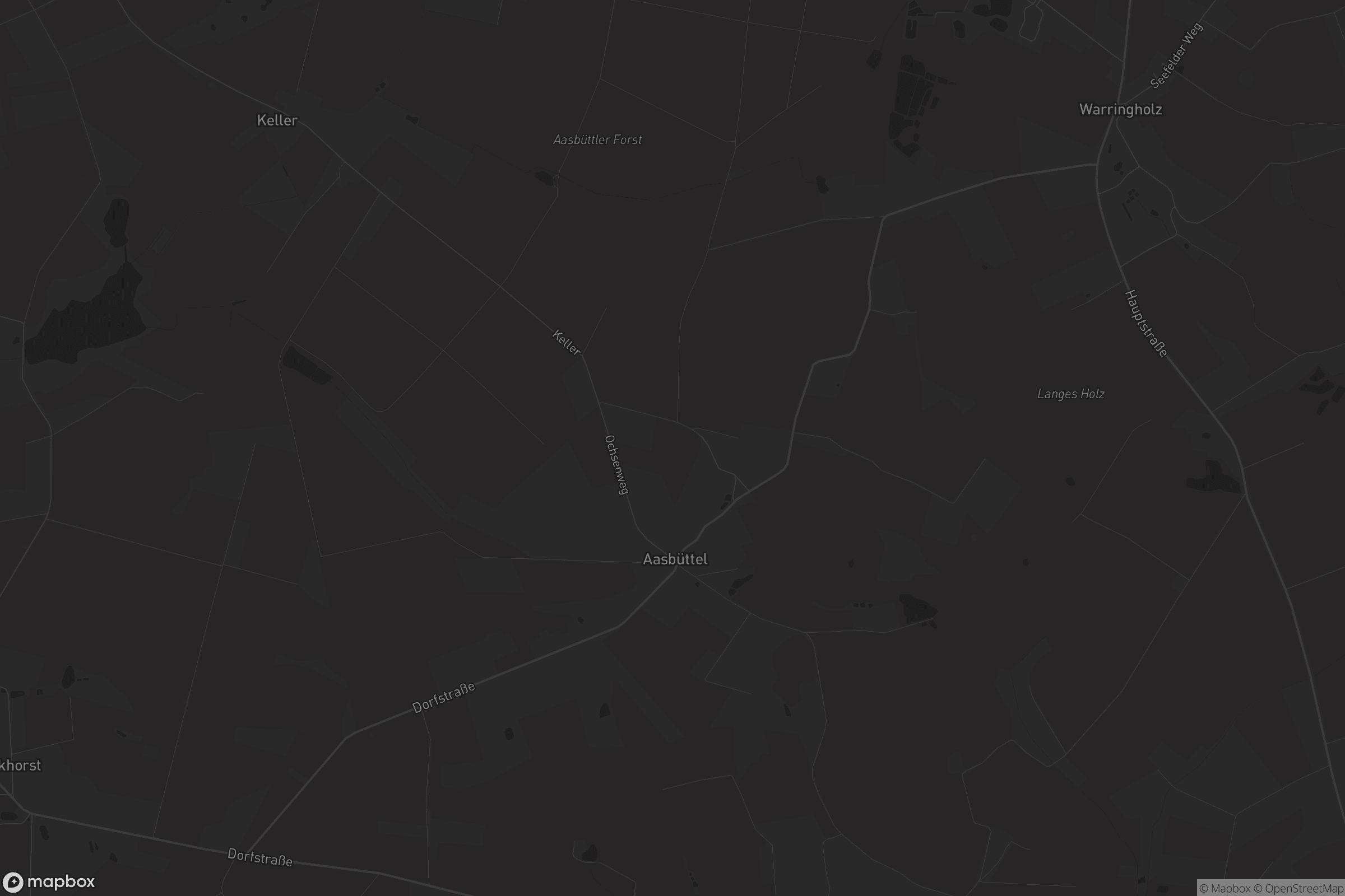 Karte von Aasbüttel