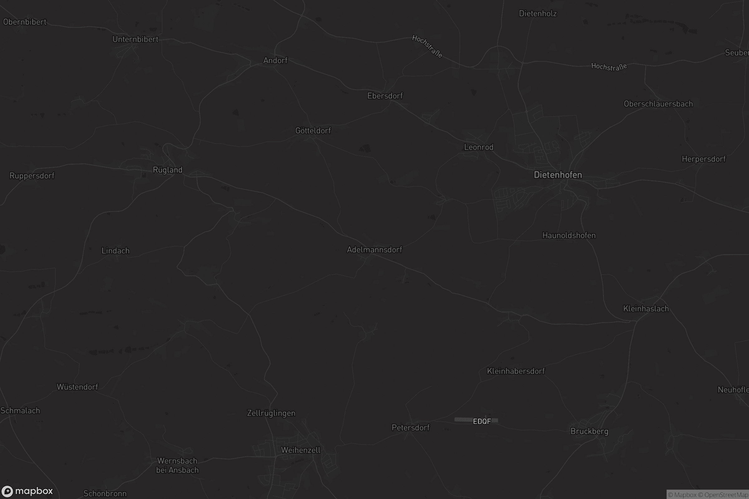 Karte von Adelmannsdorf