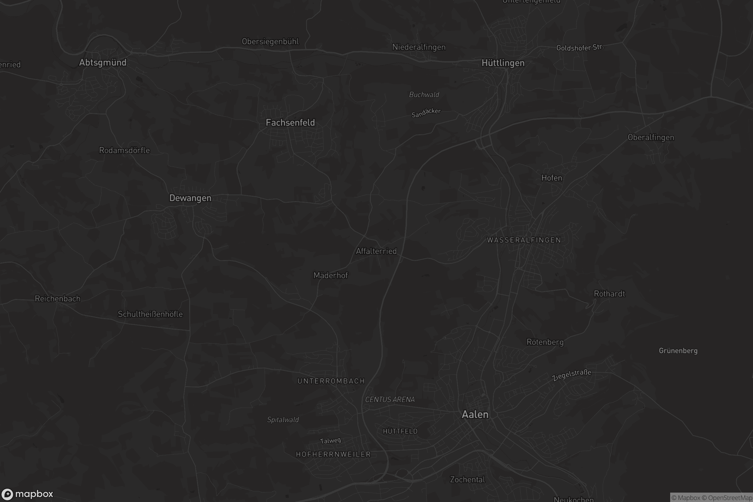 Karte von Affalterried