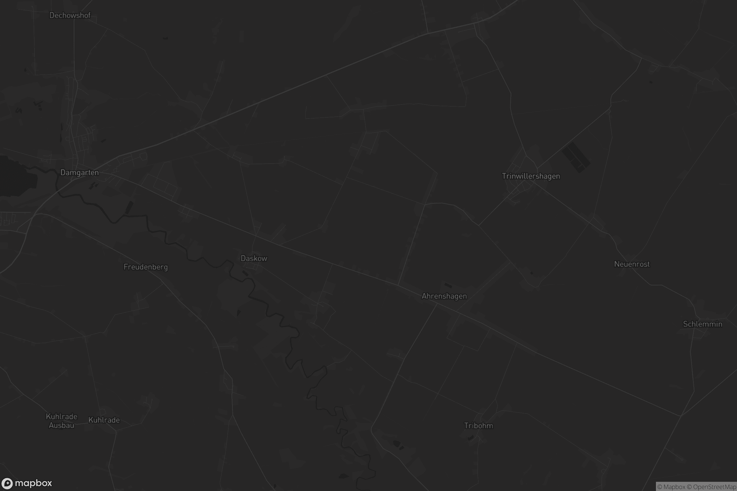 Karte von Ahrenshagen-Daskow