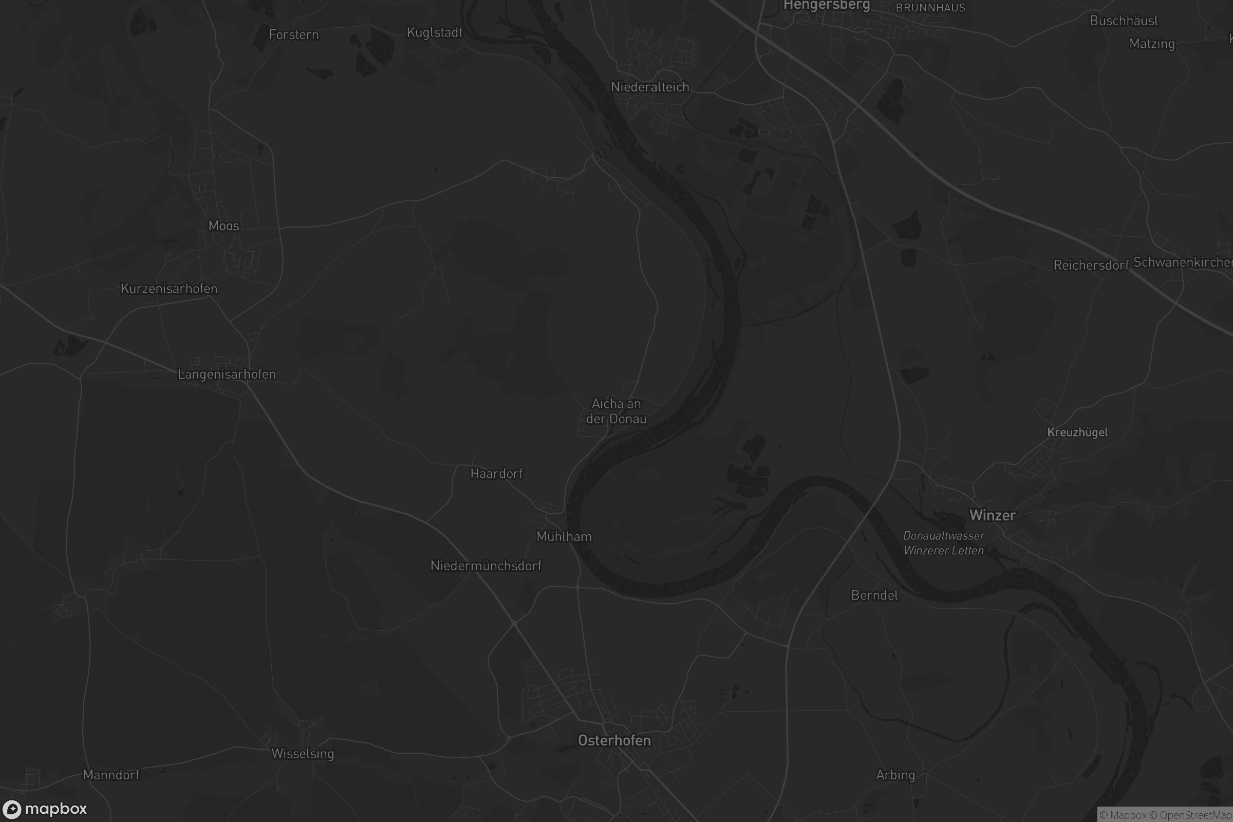 Karte von Aicha an der Donau