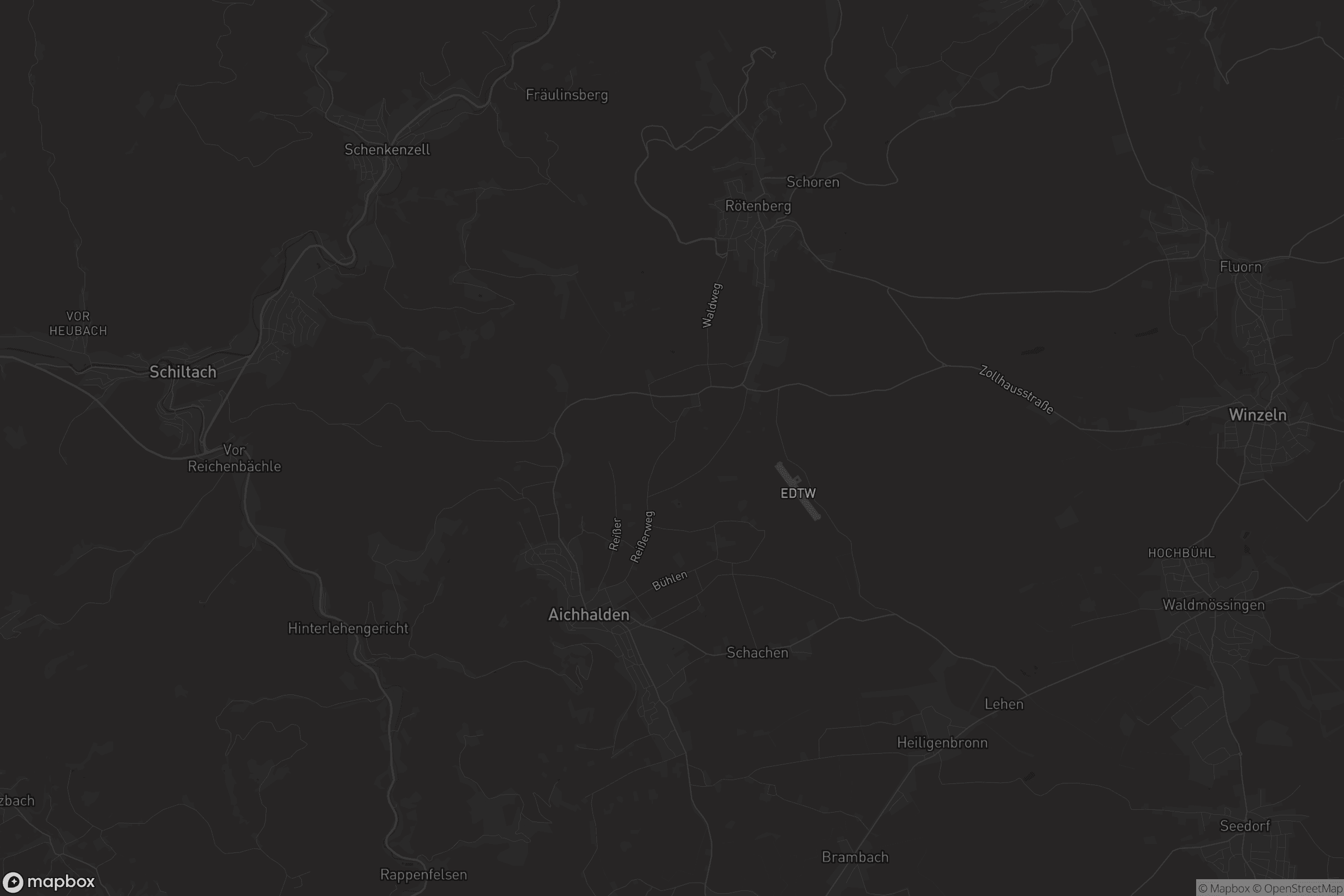 Karte von Aichhalden