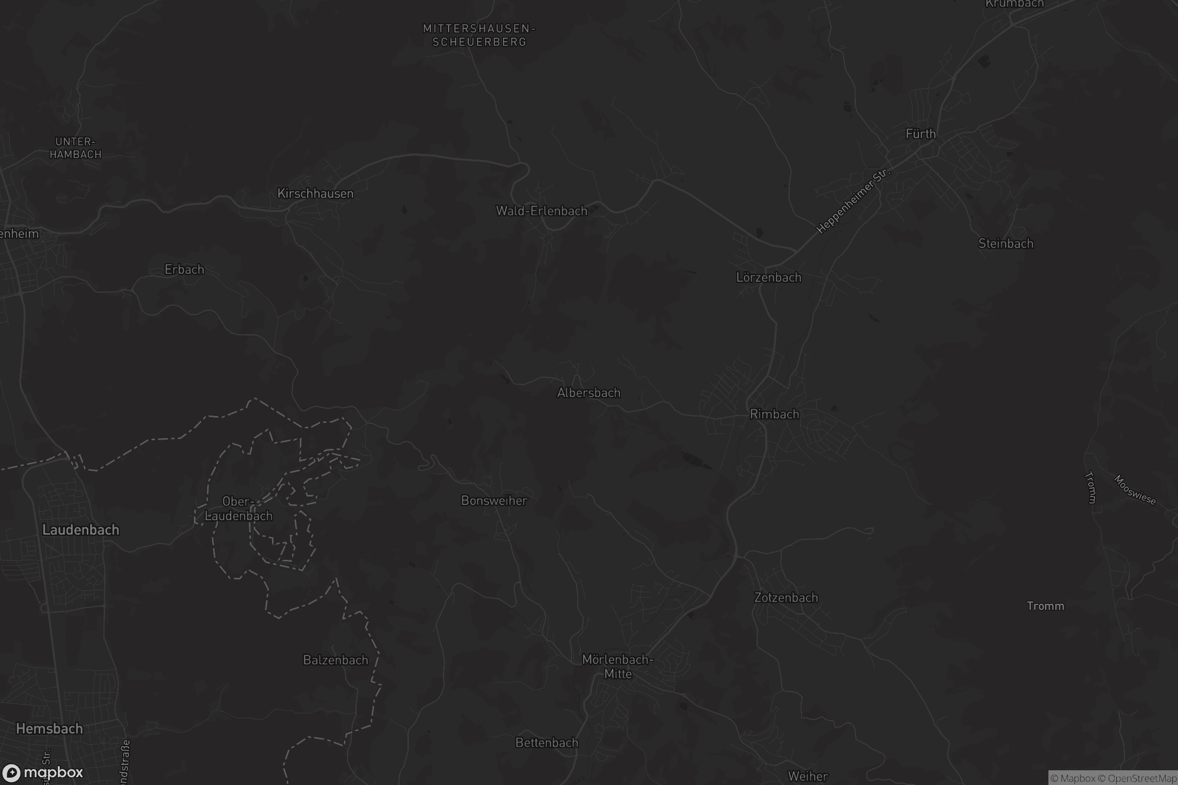 Karte von Albersbach