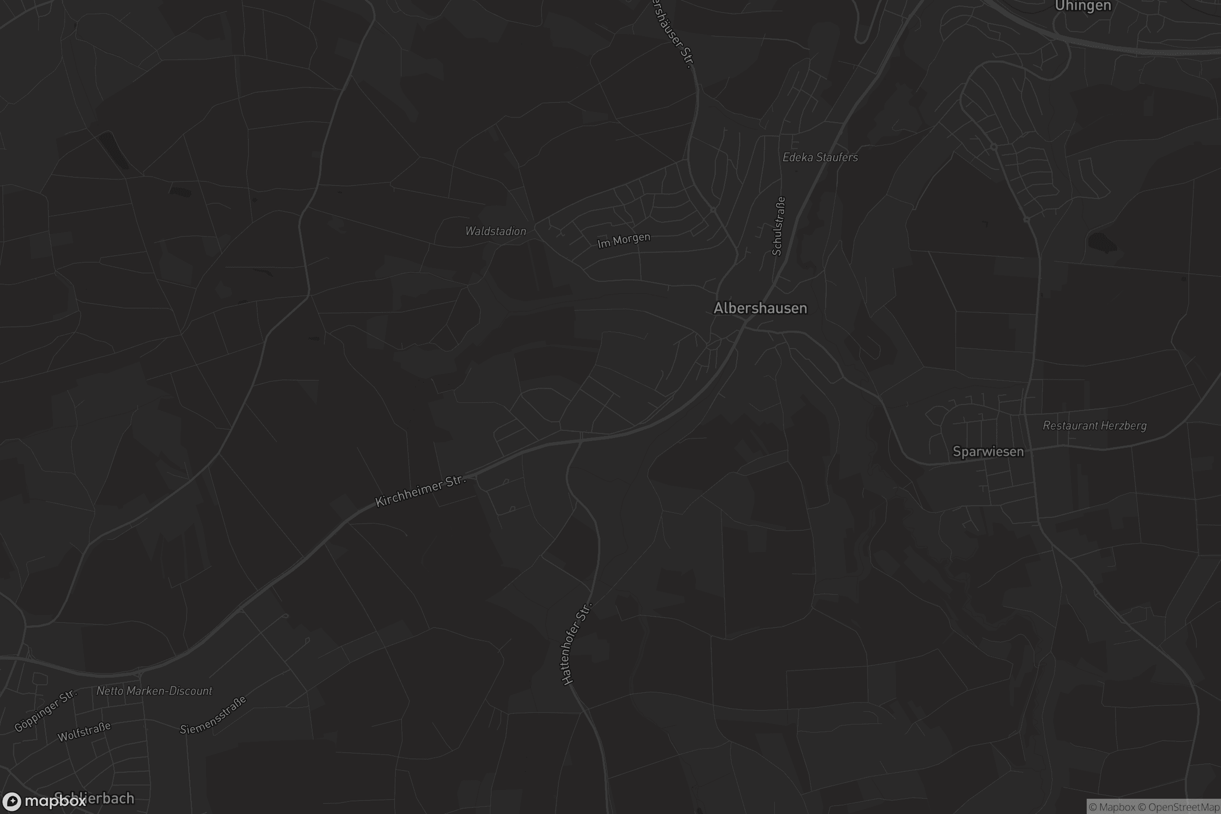 Karte von Albershausen