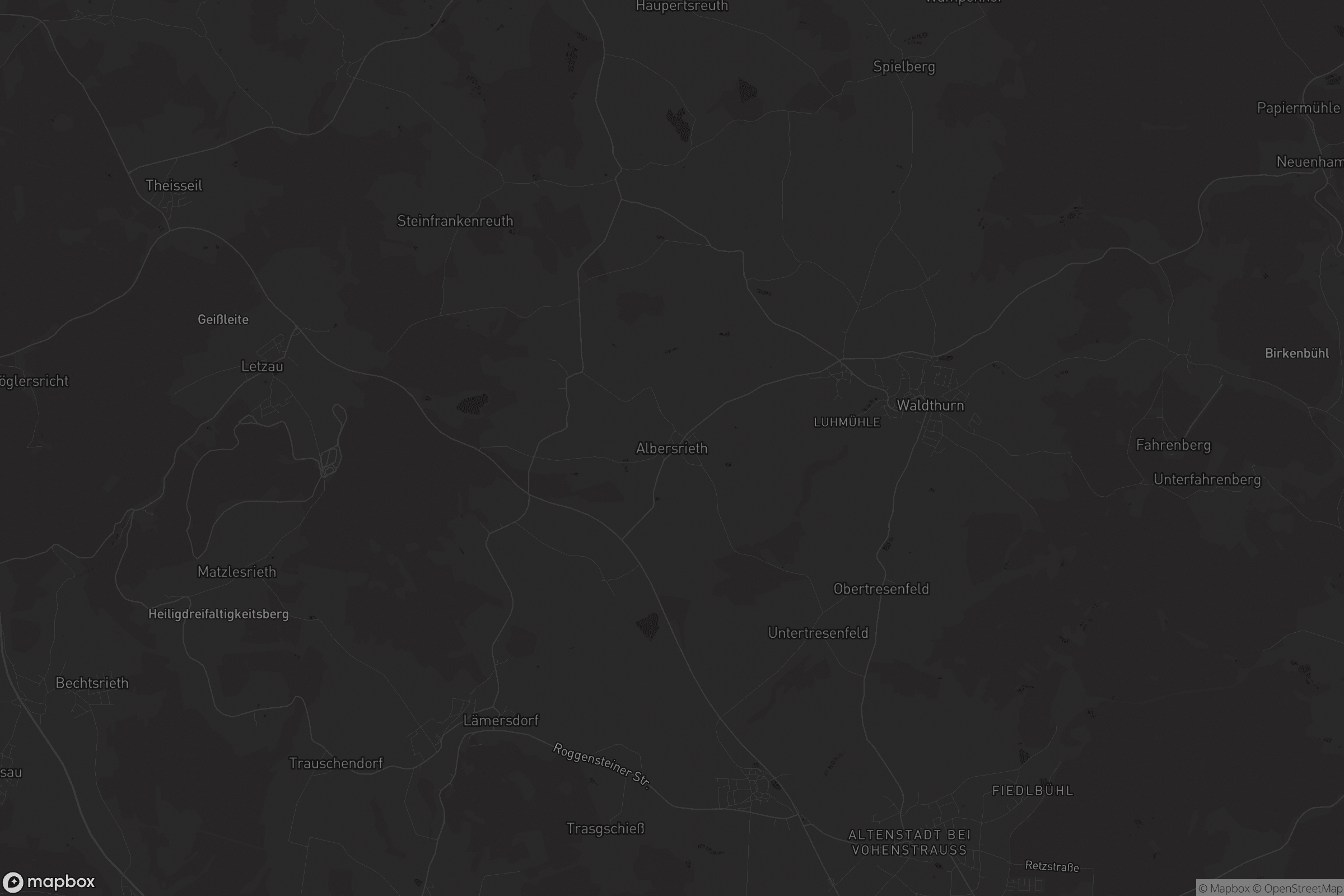 Karte von Albersrieth