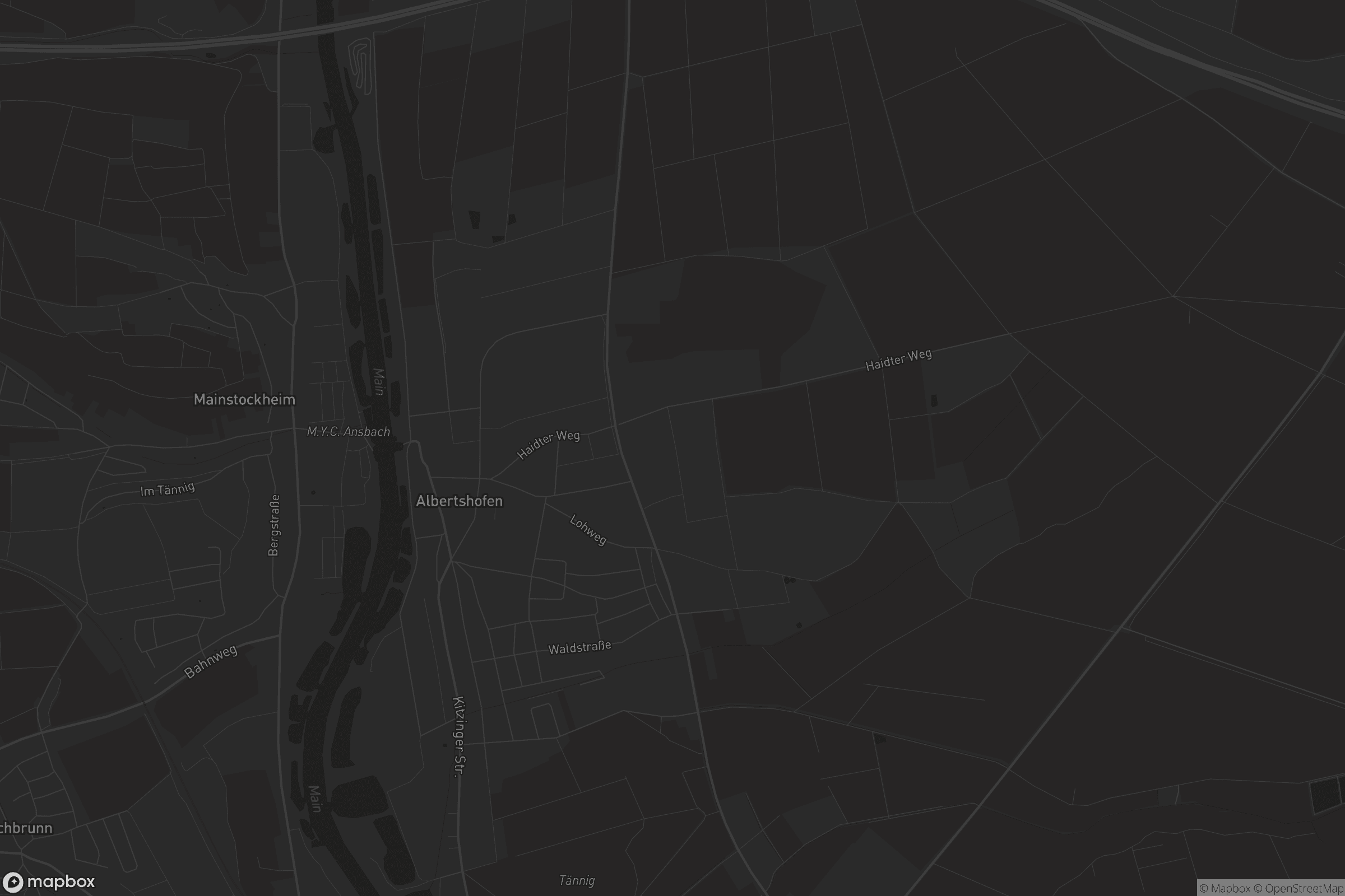 Karte von Albertshofen