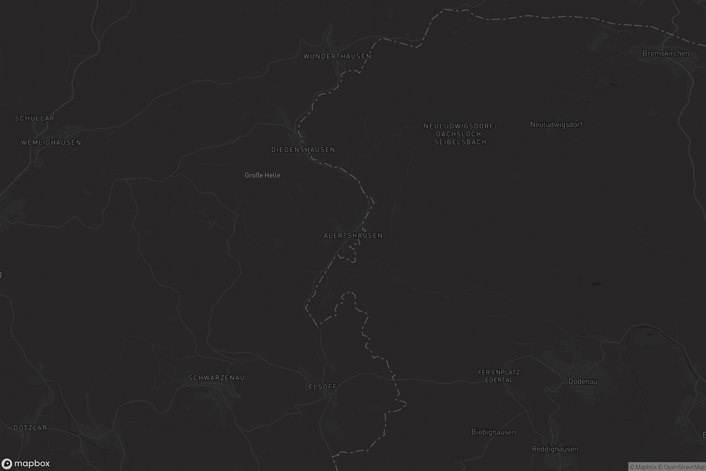 Karte von Alertshausen