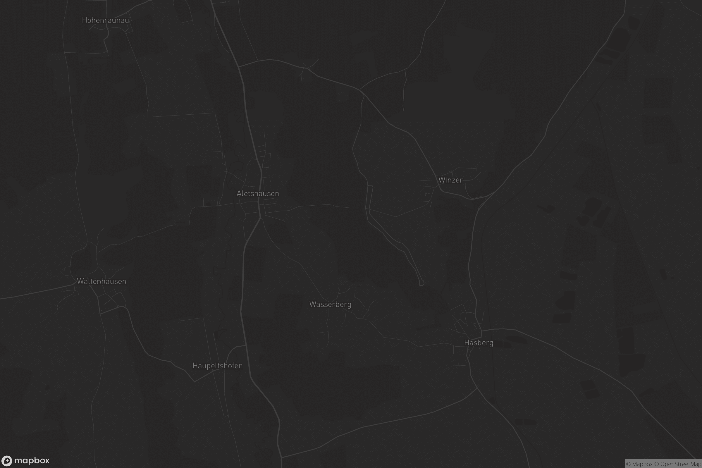 Karte von Aletshausen