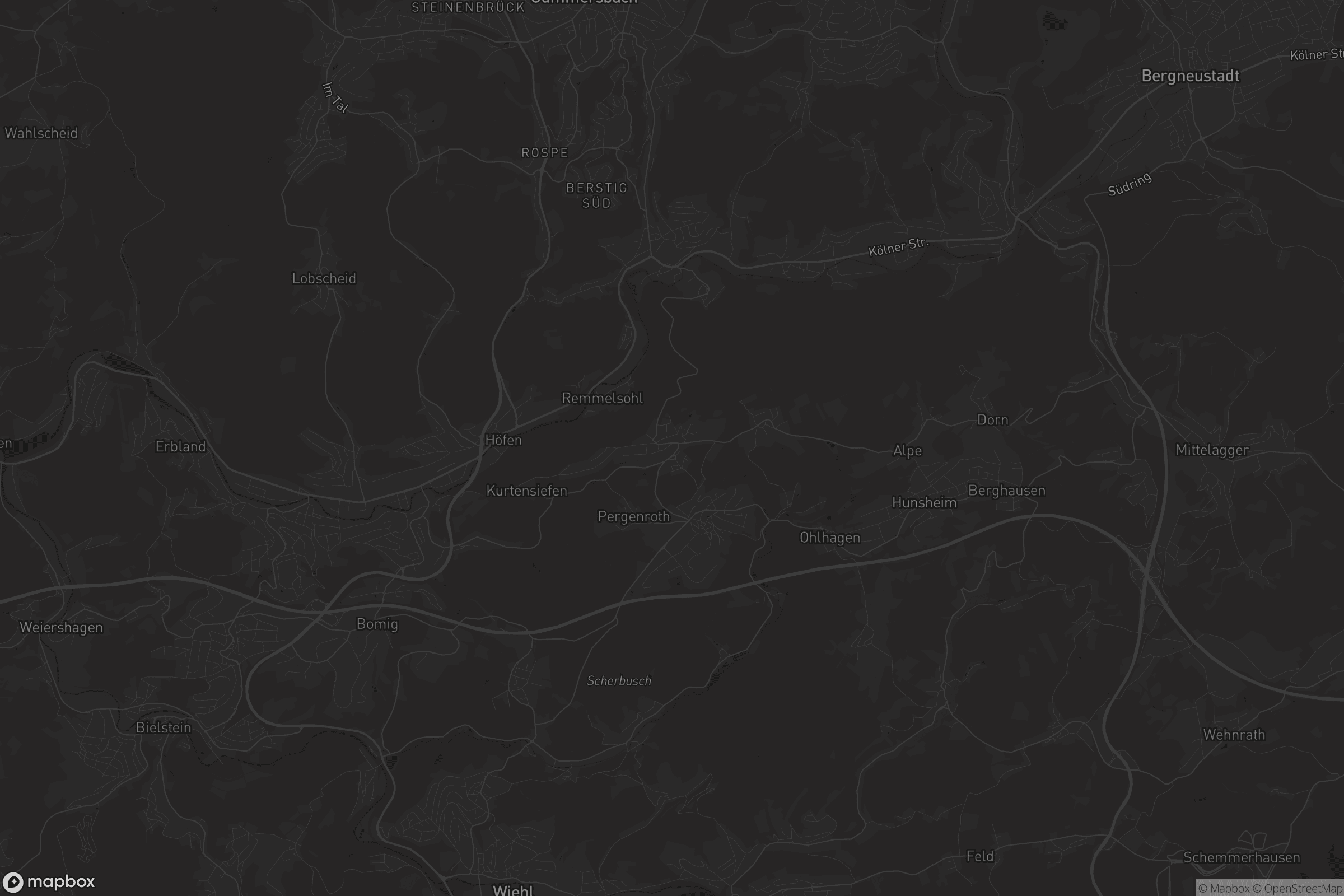 Karte von Alferzhagen