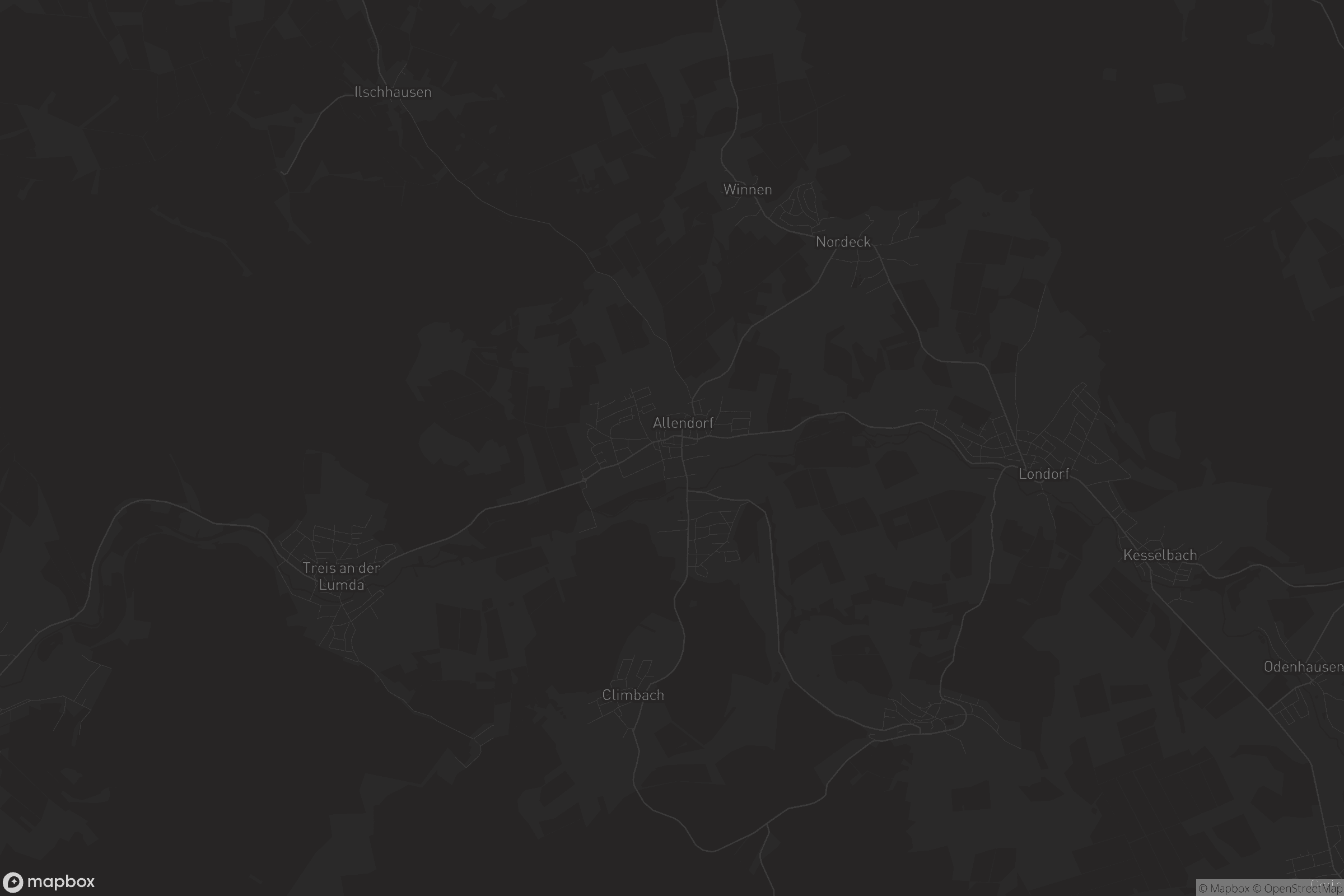 Karte von Allendorf (Lumda)