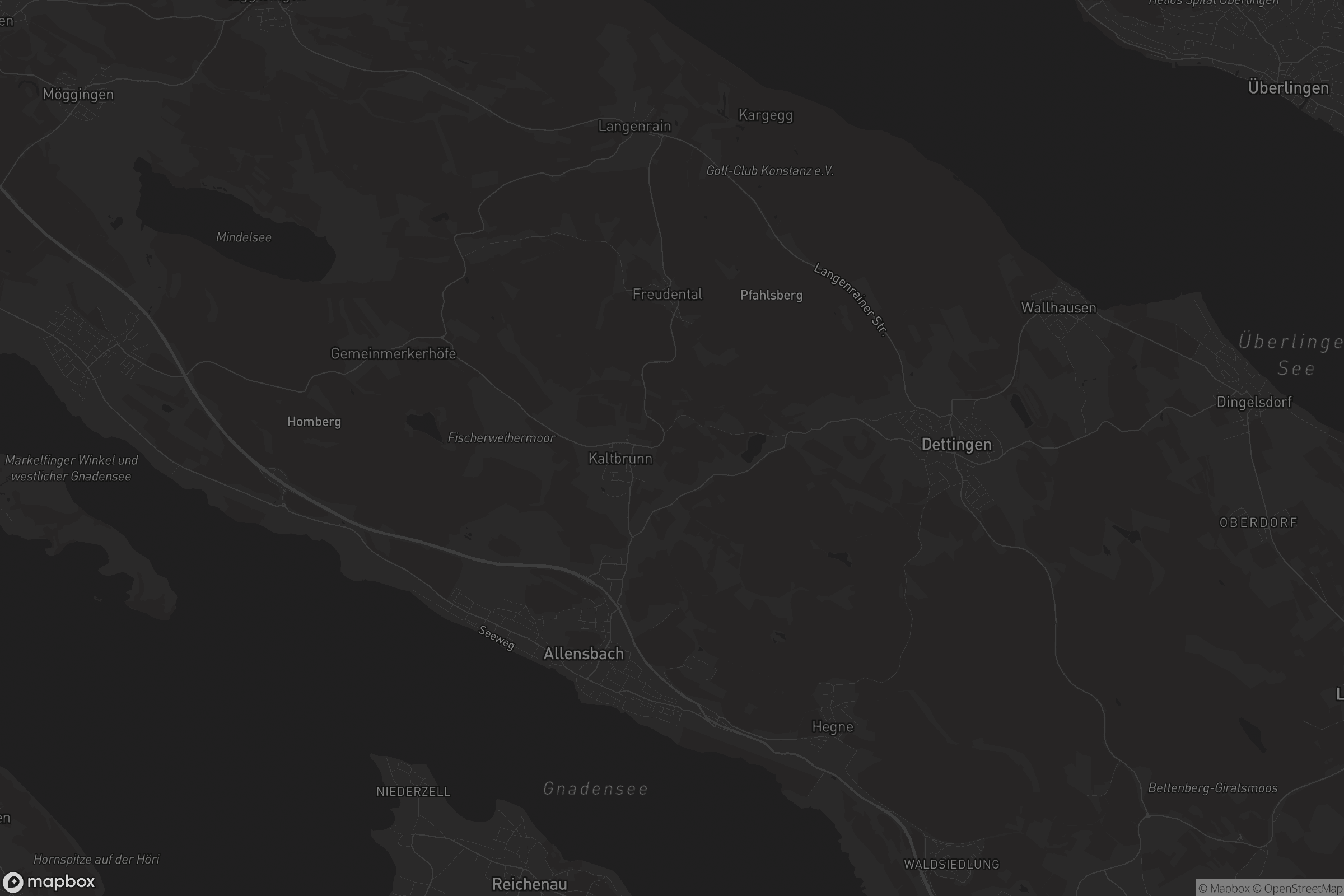 Karte von Allensbach