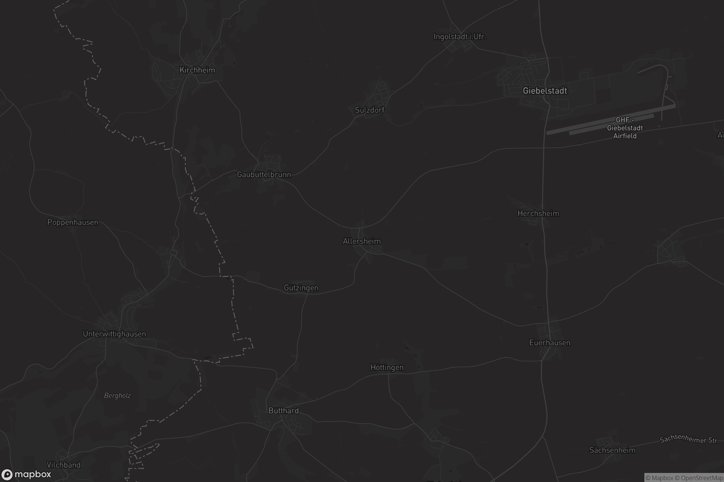 Karte von Allersheim