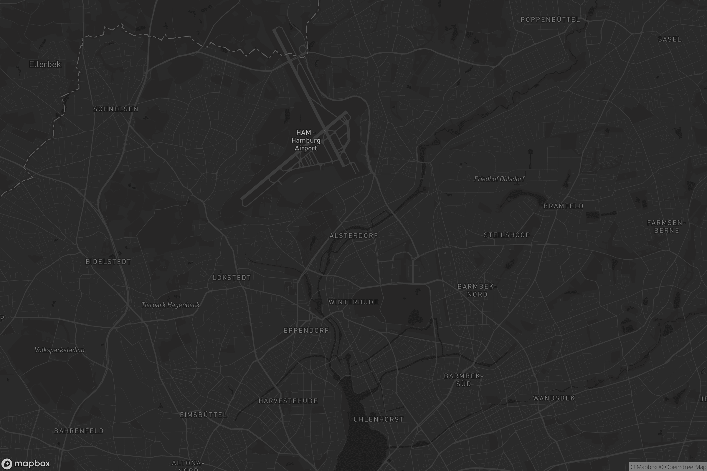 Karte von Alsterdorf