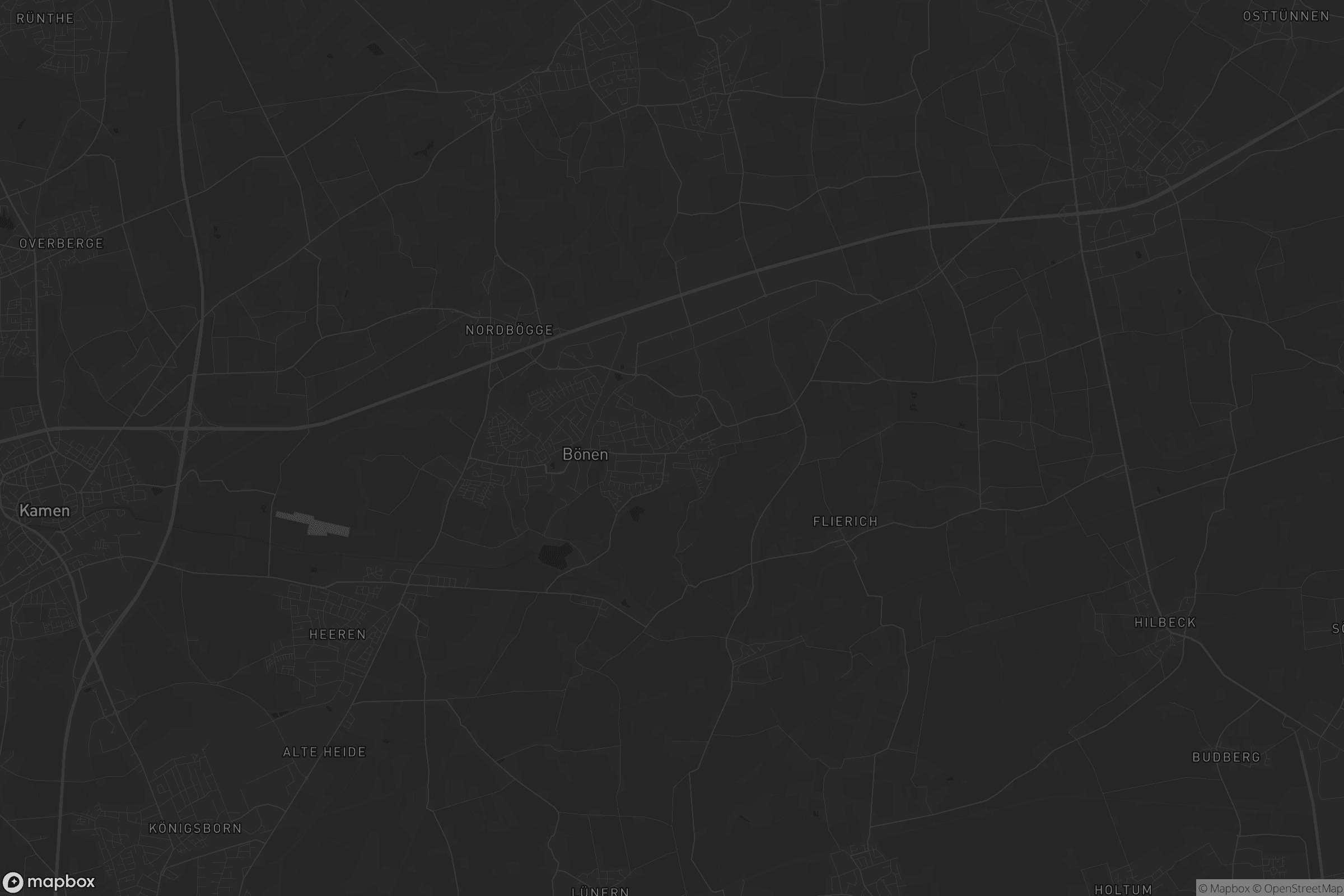 Karte von Alt-Bönen