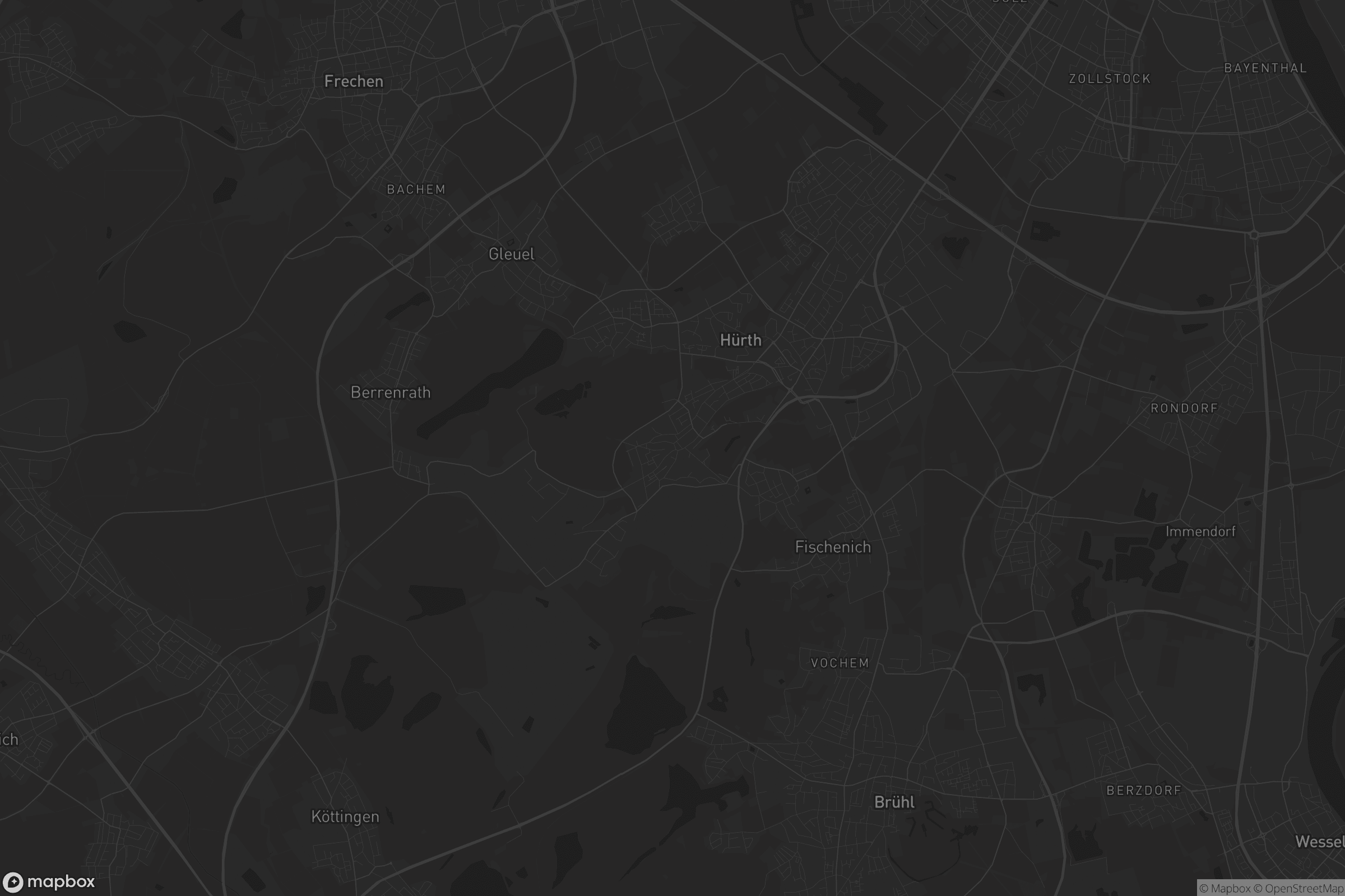 Karte von Alt-Hürth