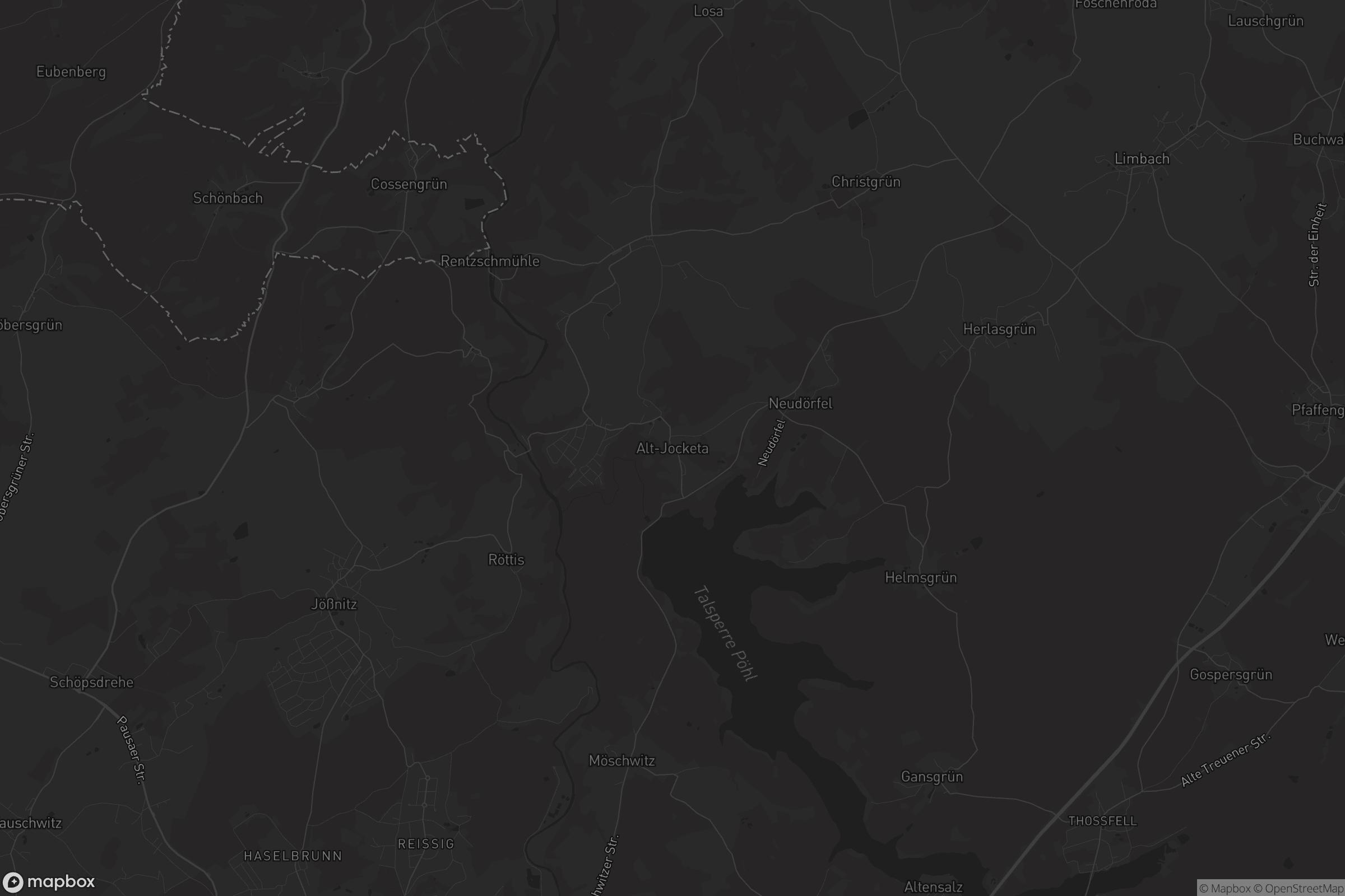 Karte von Alt-Jocketa