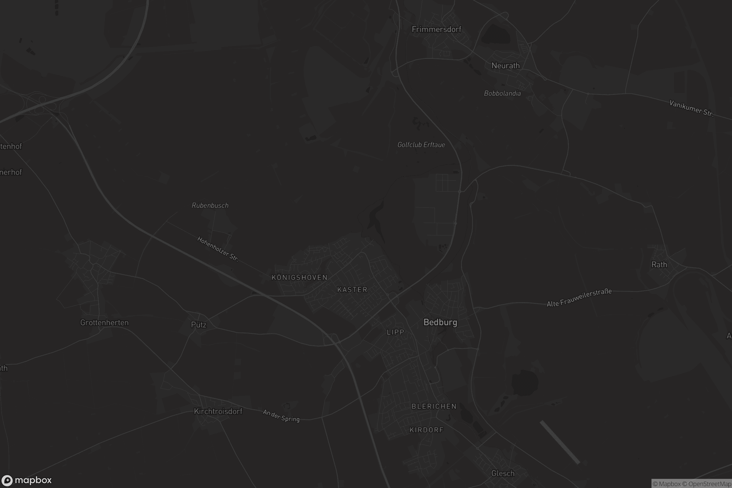 Karte von Alt-Kaster