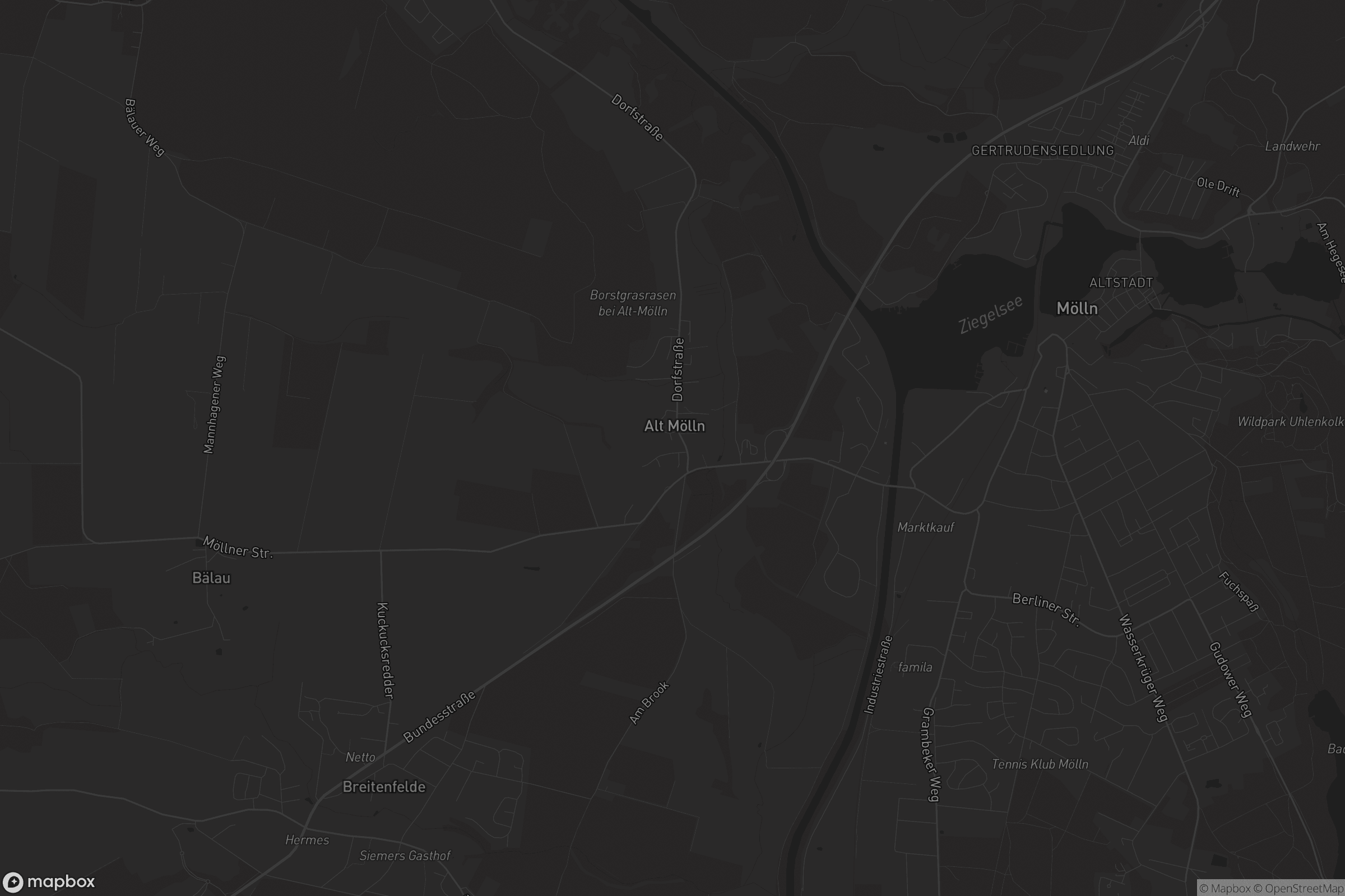 Karte von Alt Mölln