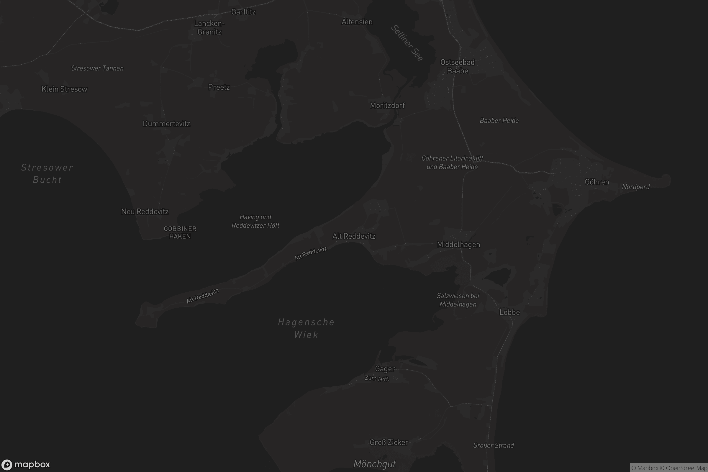 Karte von Alt Reddevitz