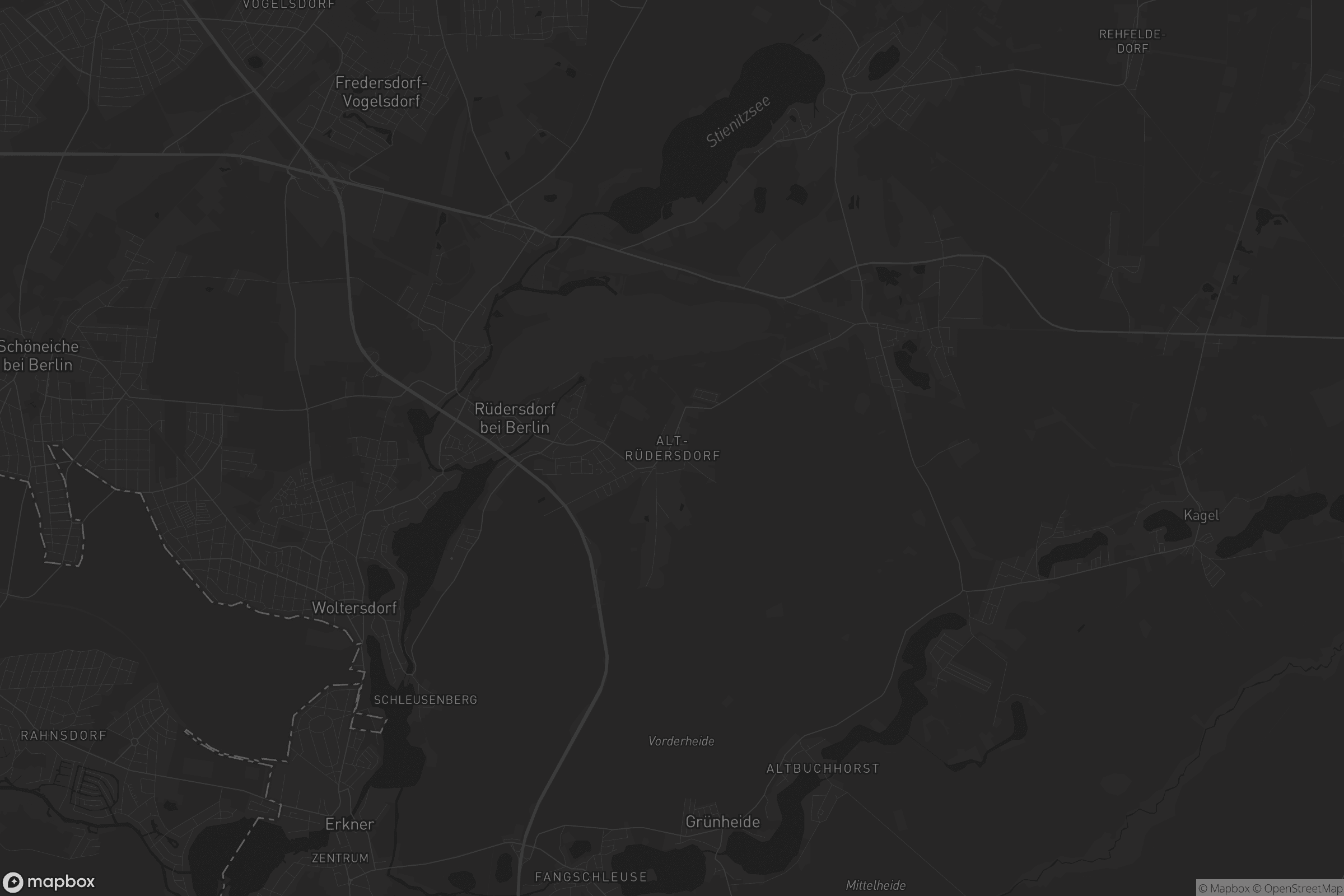 Karte von Alt-Rüdersdorf