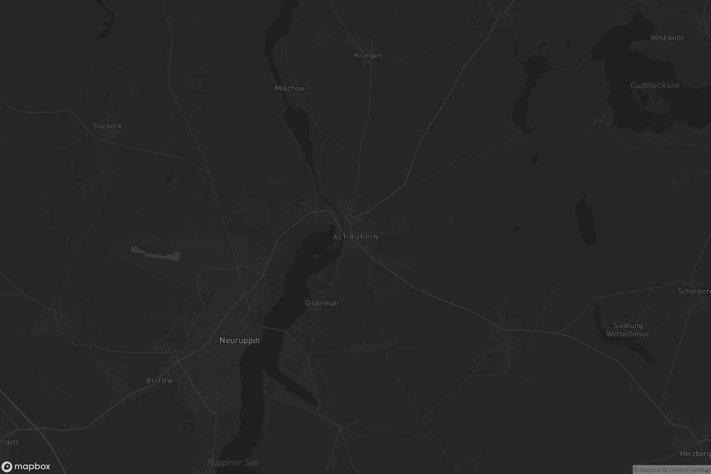 Karte von Alt Ruppin