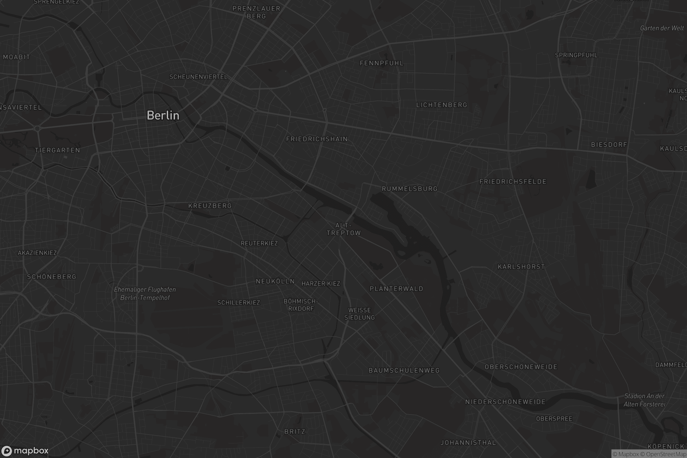 Karte von Alt-Treptow