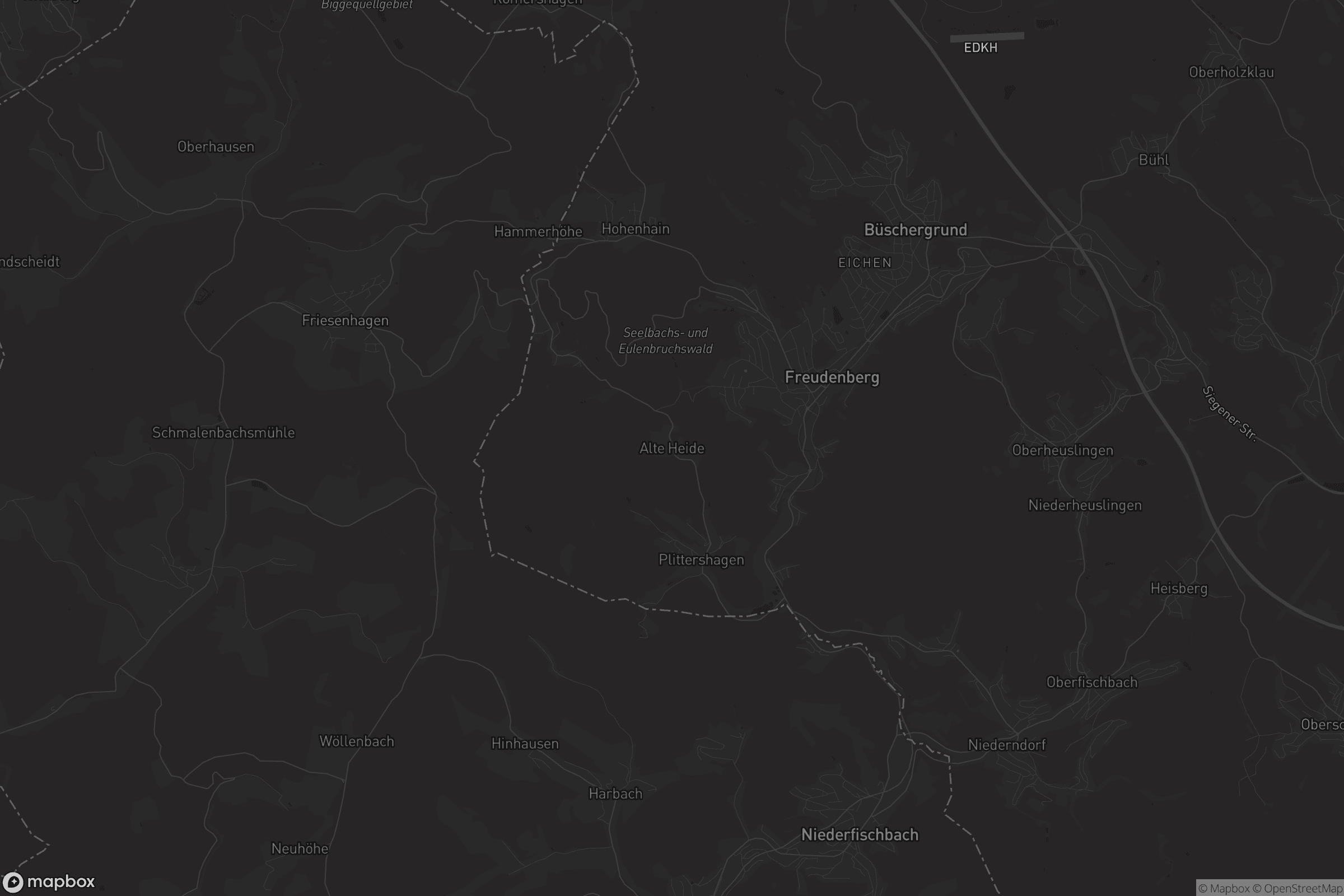 Karte von Alte Heide