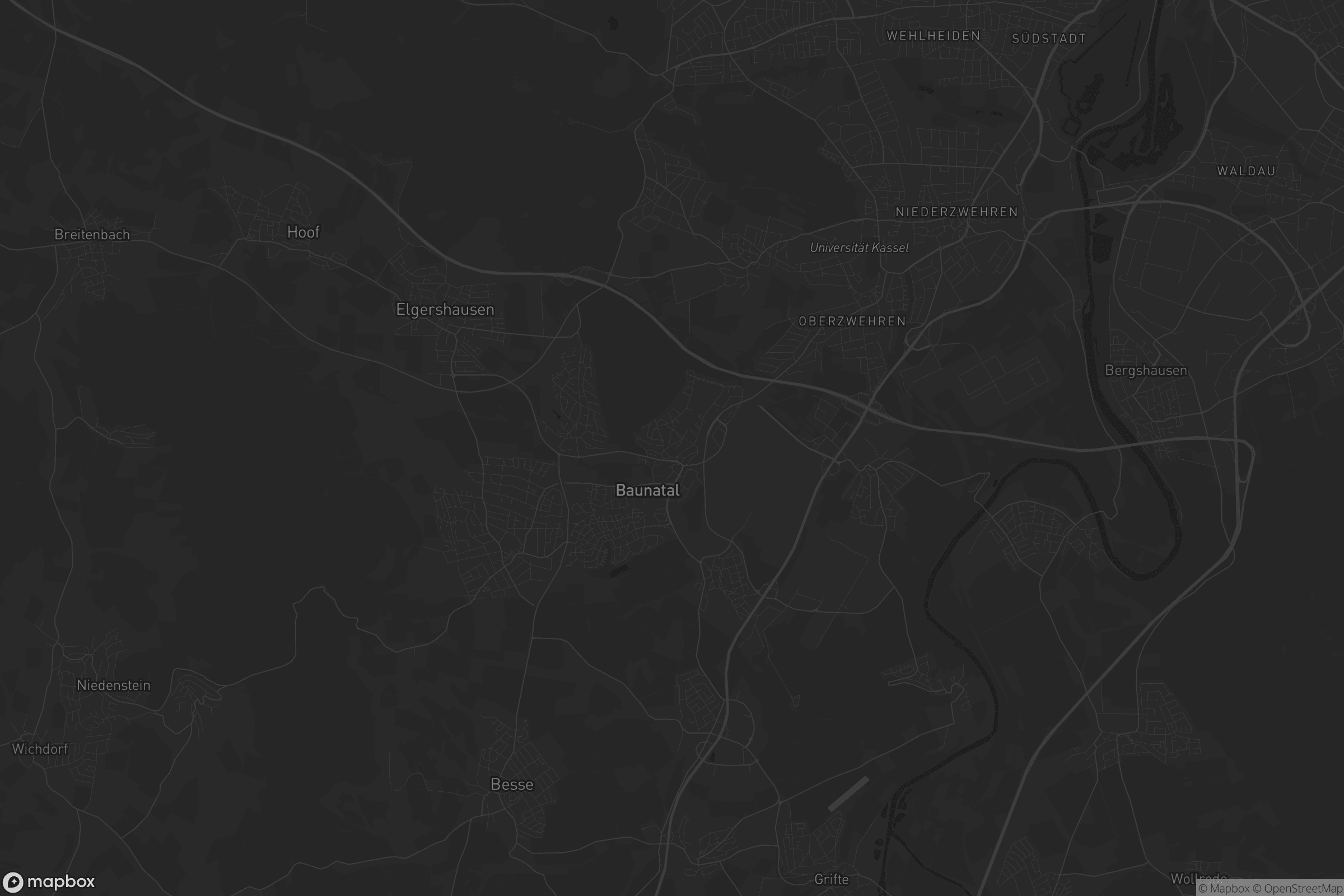 Karte von Altenbauna