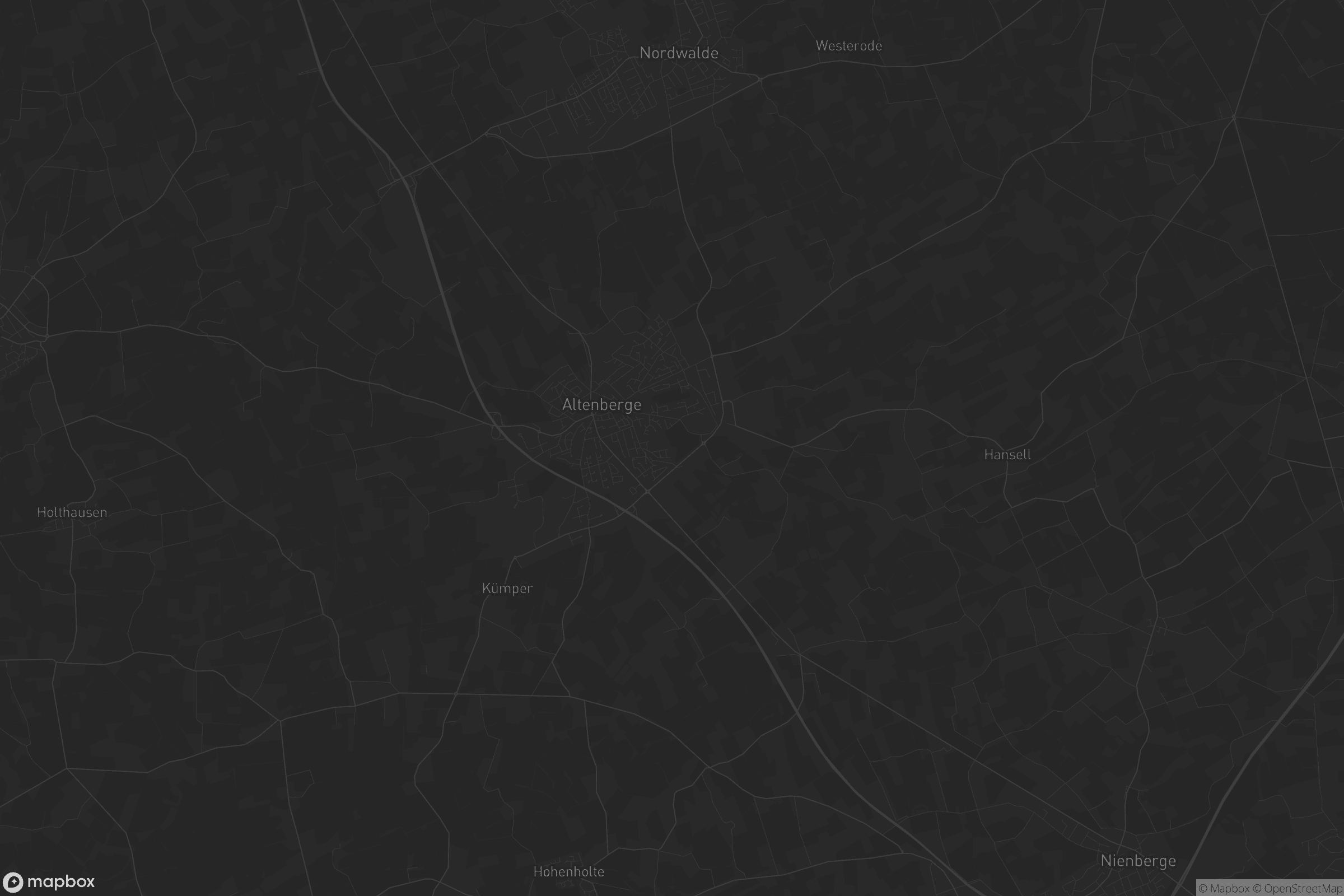 Karte von Altenberge