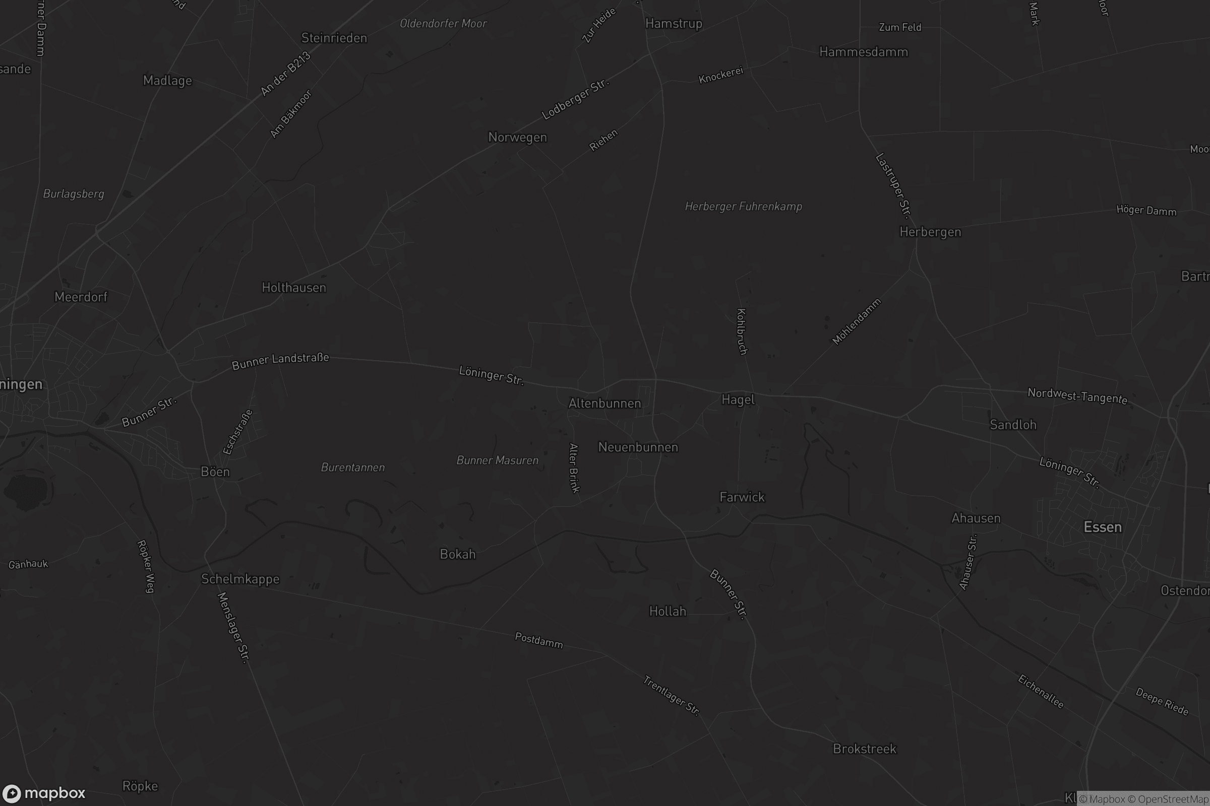 Karte von Altenbunnen