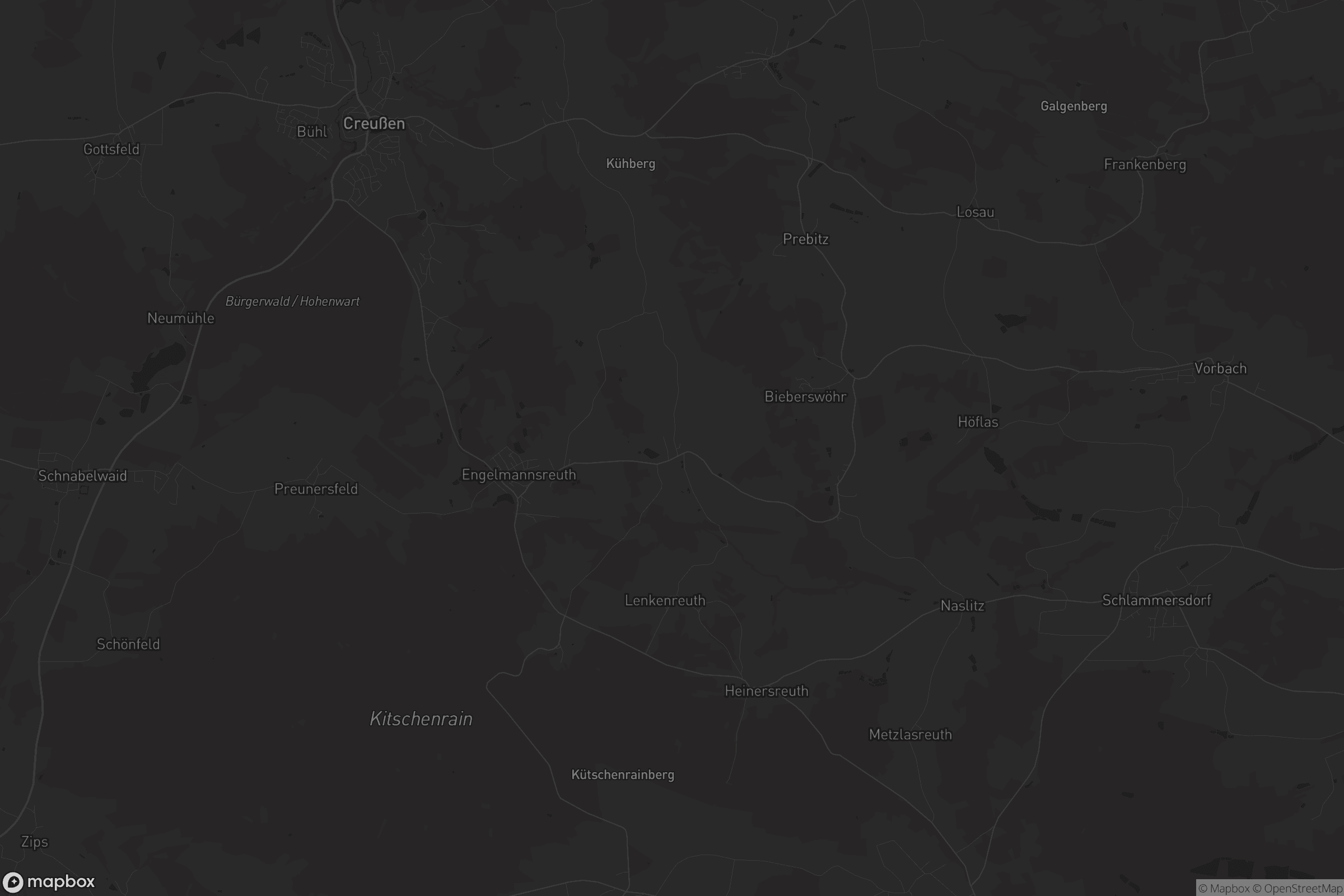 Karte von Altencreußen