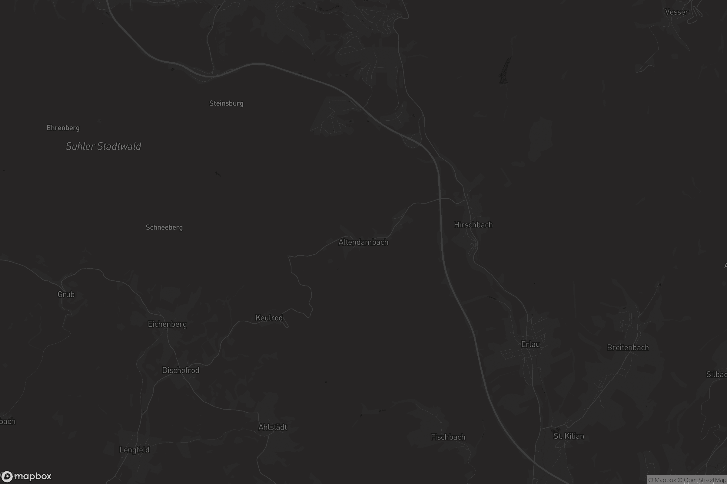 Karte von Altendambach