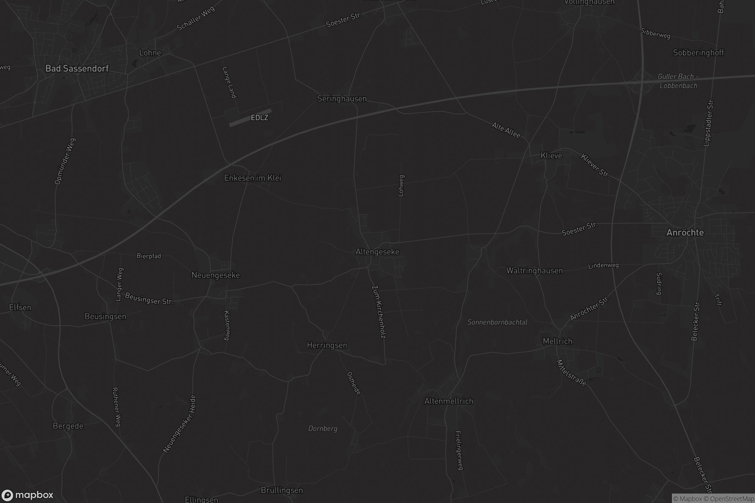 Karte von Altengeseke