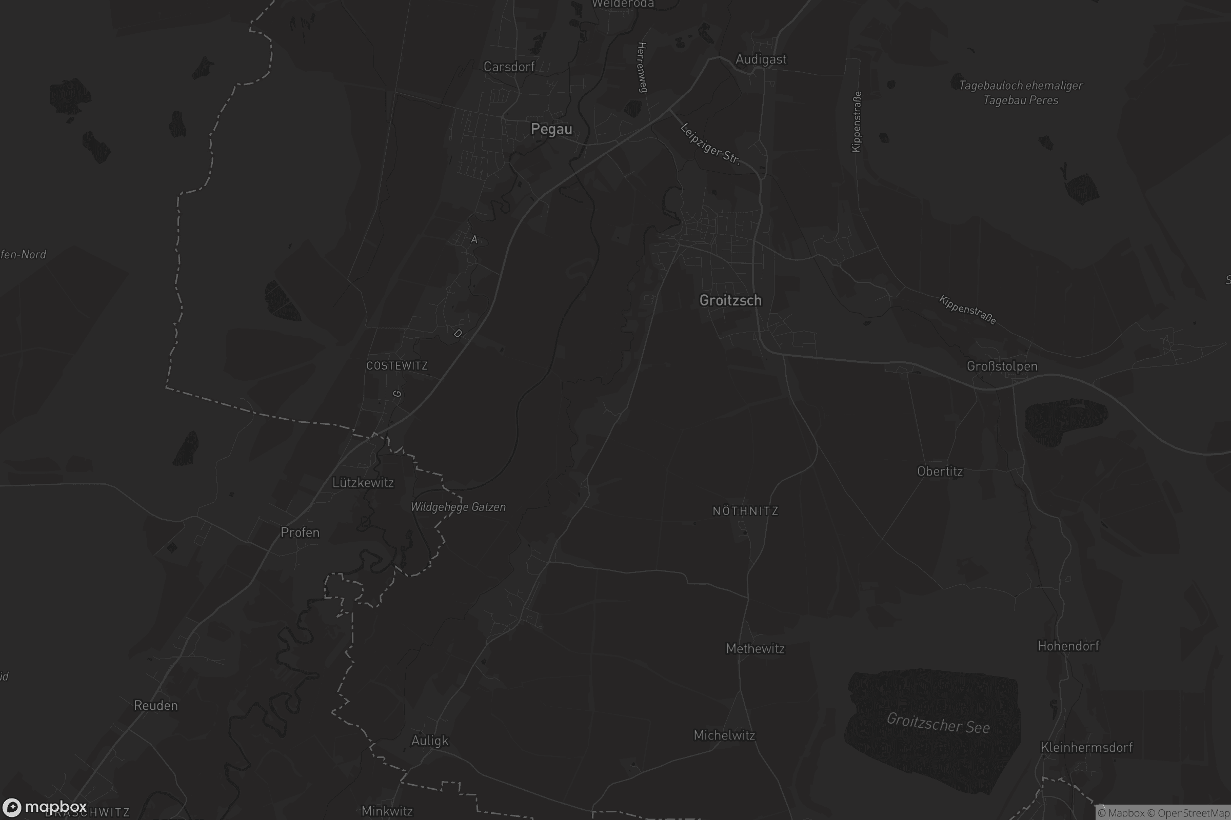 Karte von Altengroitzsch