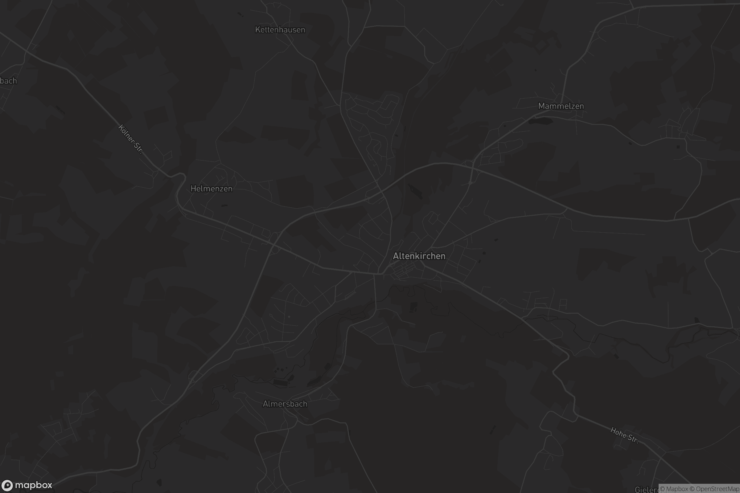 Karte von Altenkirchen (Westerwald)