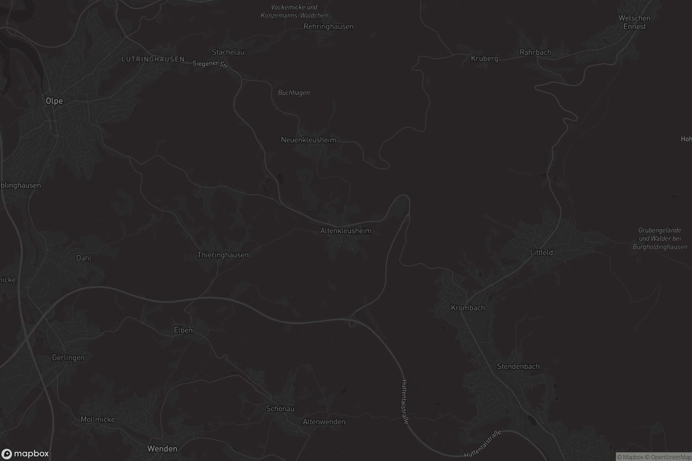 Karte von Altenkleusheim