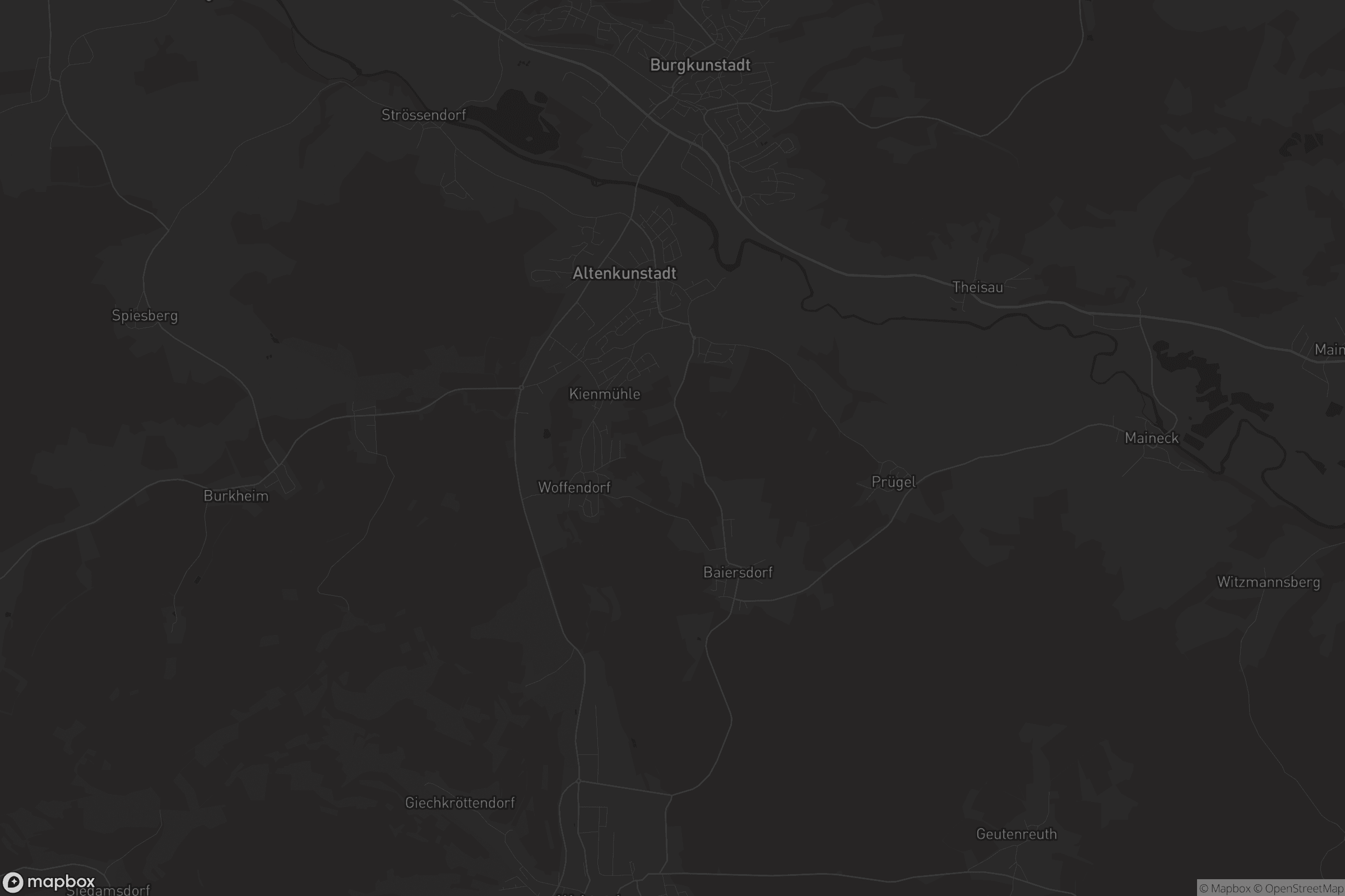 Karte von Altenkunstadt