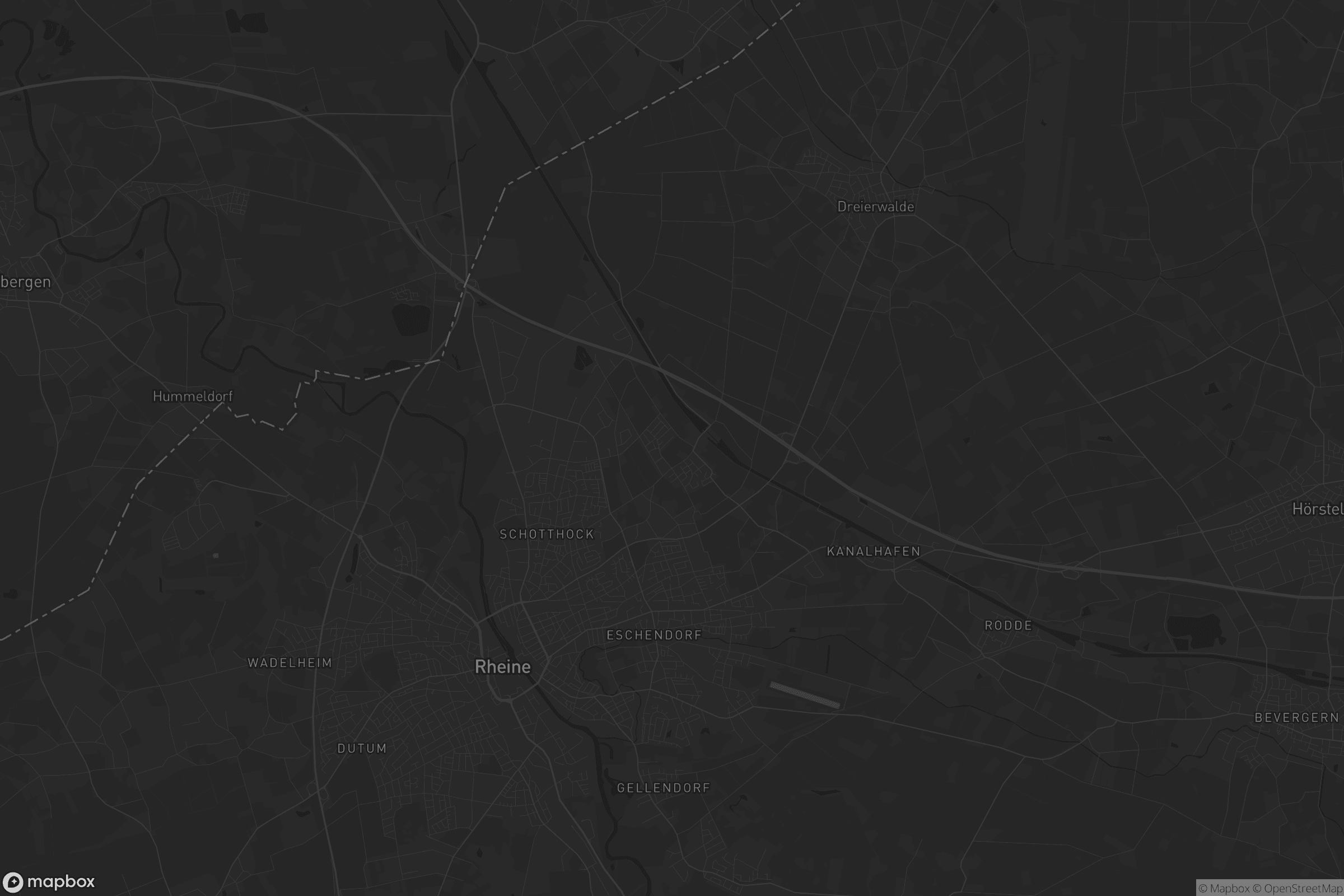 Karte von Altenrheine