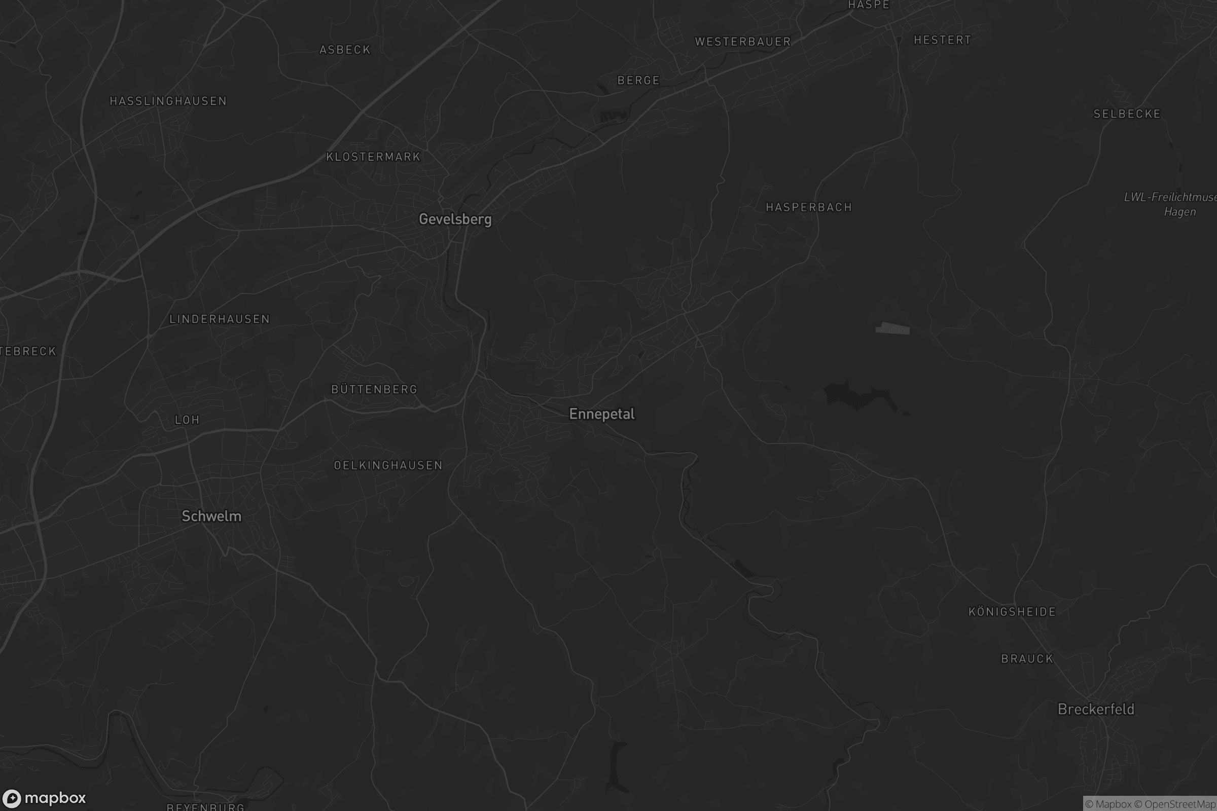 Karte von Altenvoerde