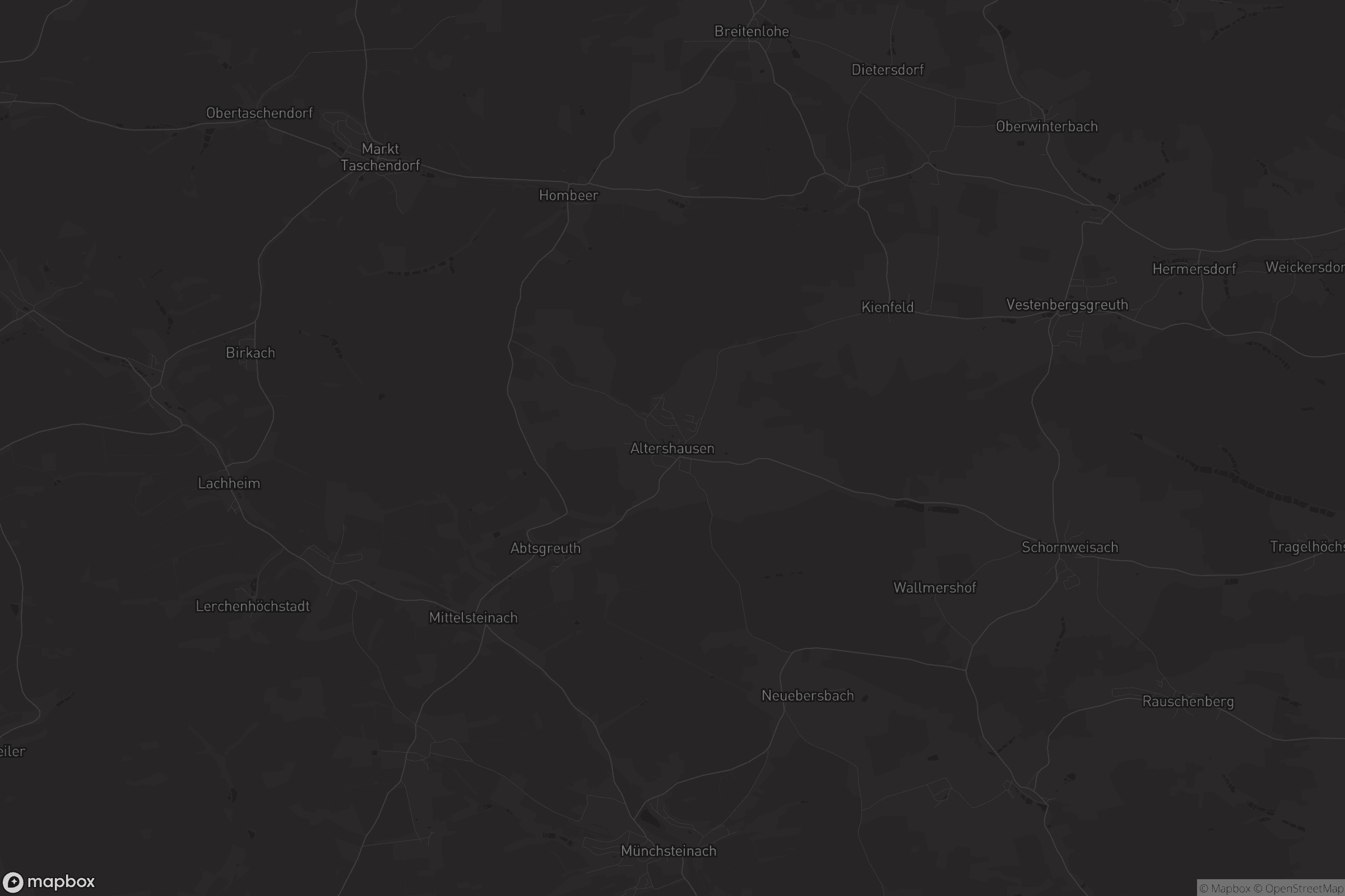 Karte von Altershausen