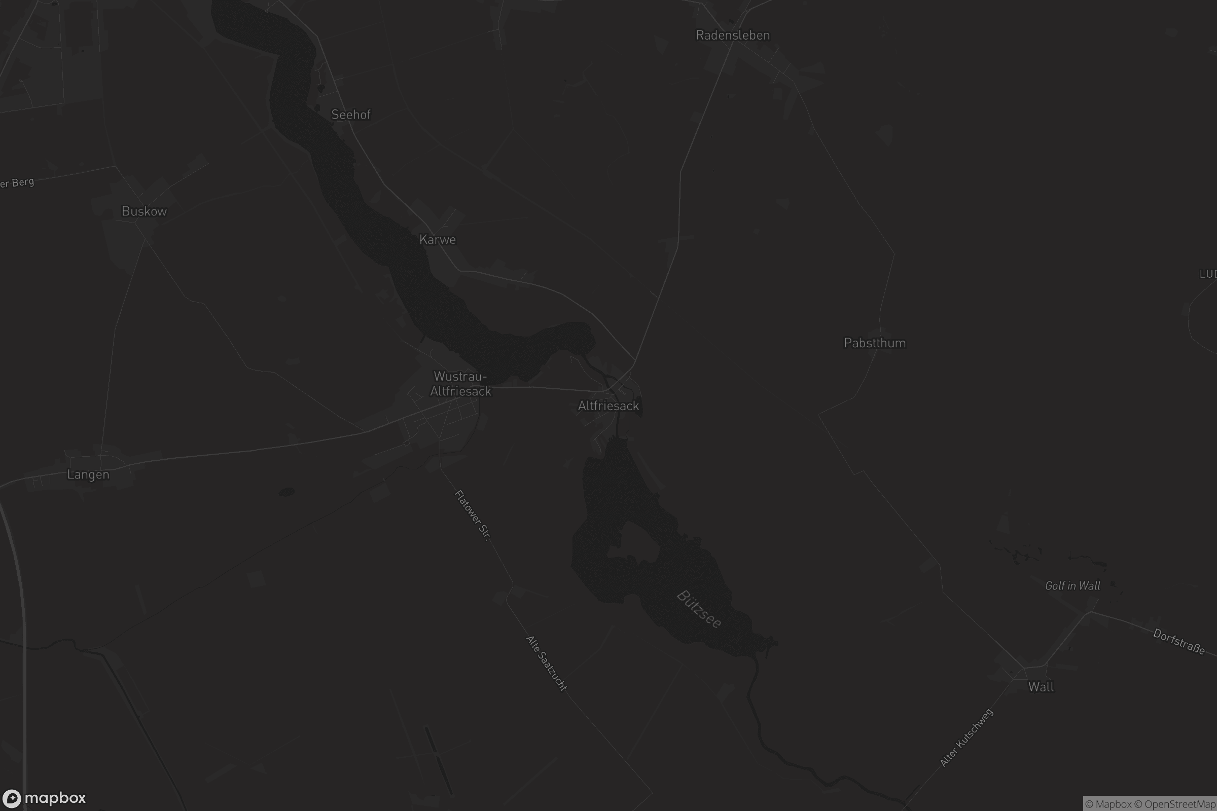 Karte von Altfriesack