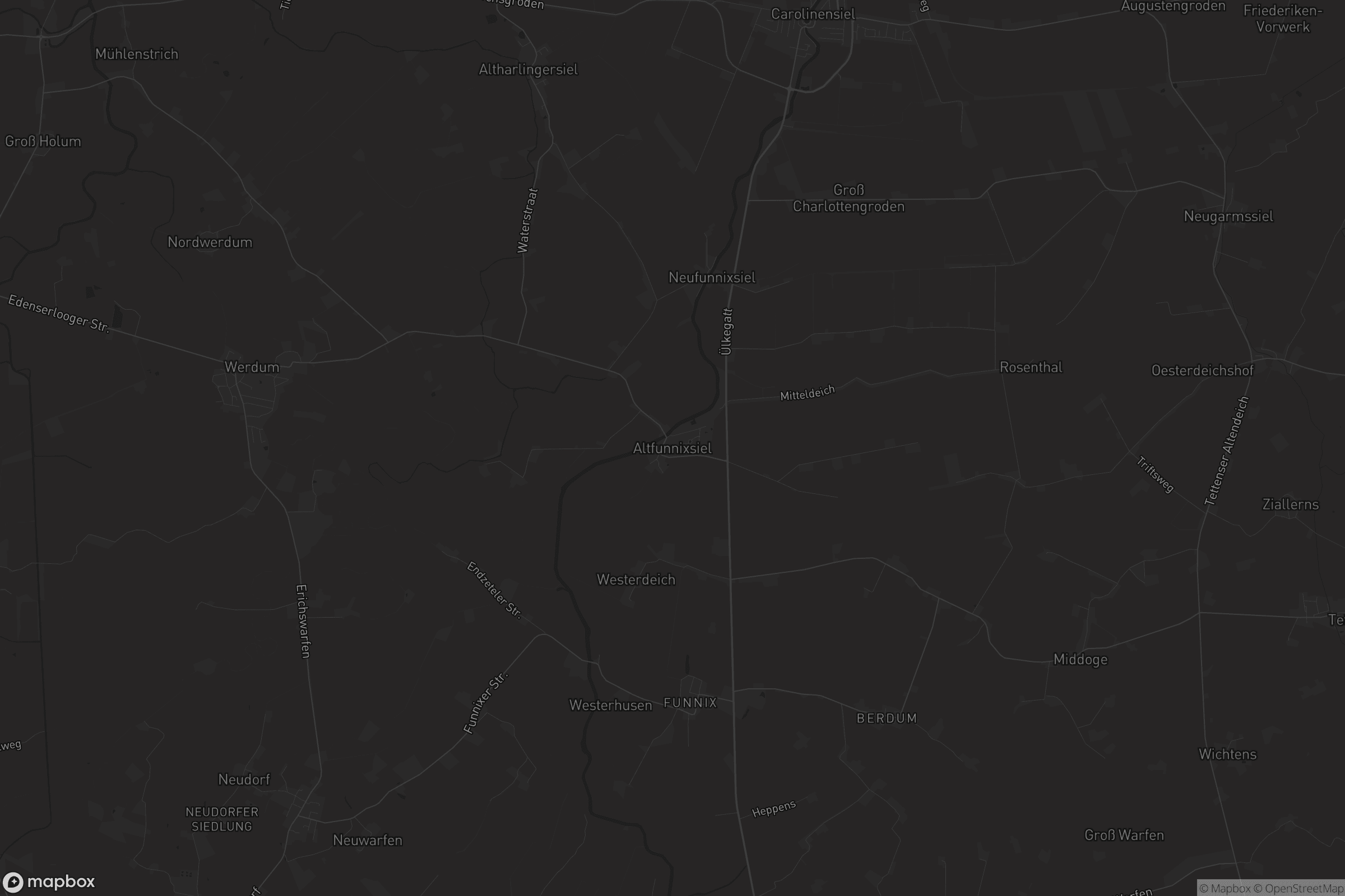 Karte von Altfunnixsiel