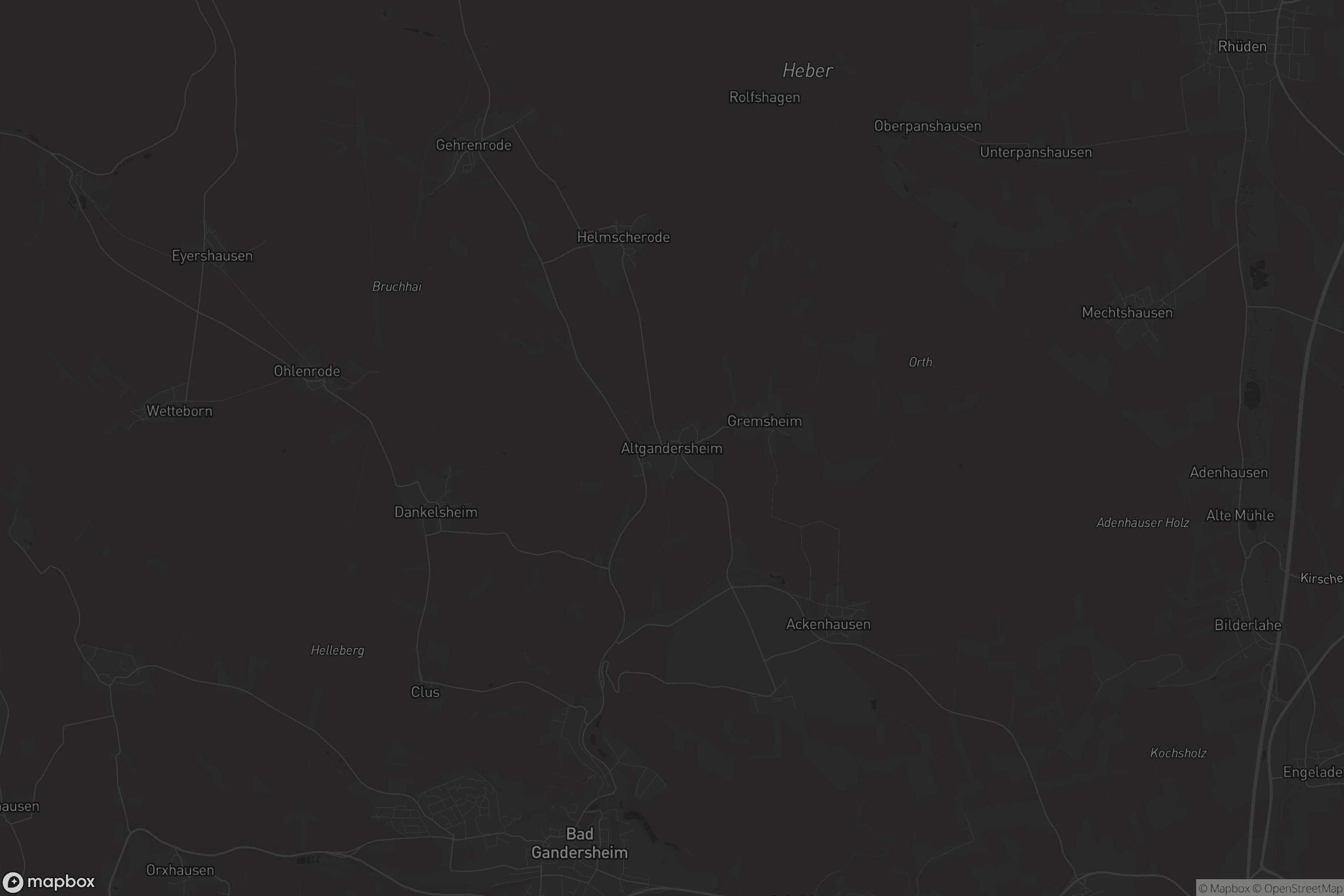 Karte von Altgandersheim