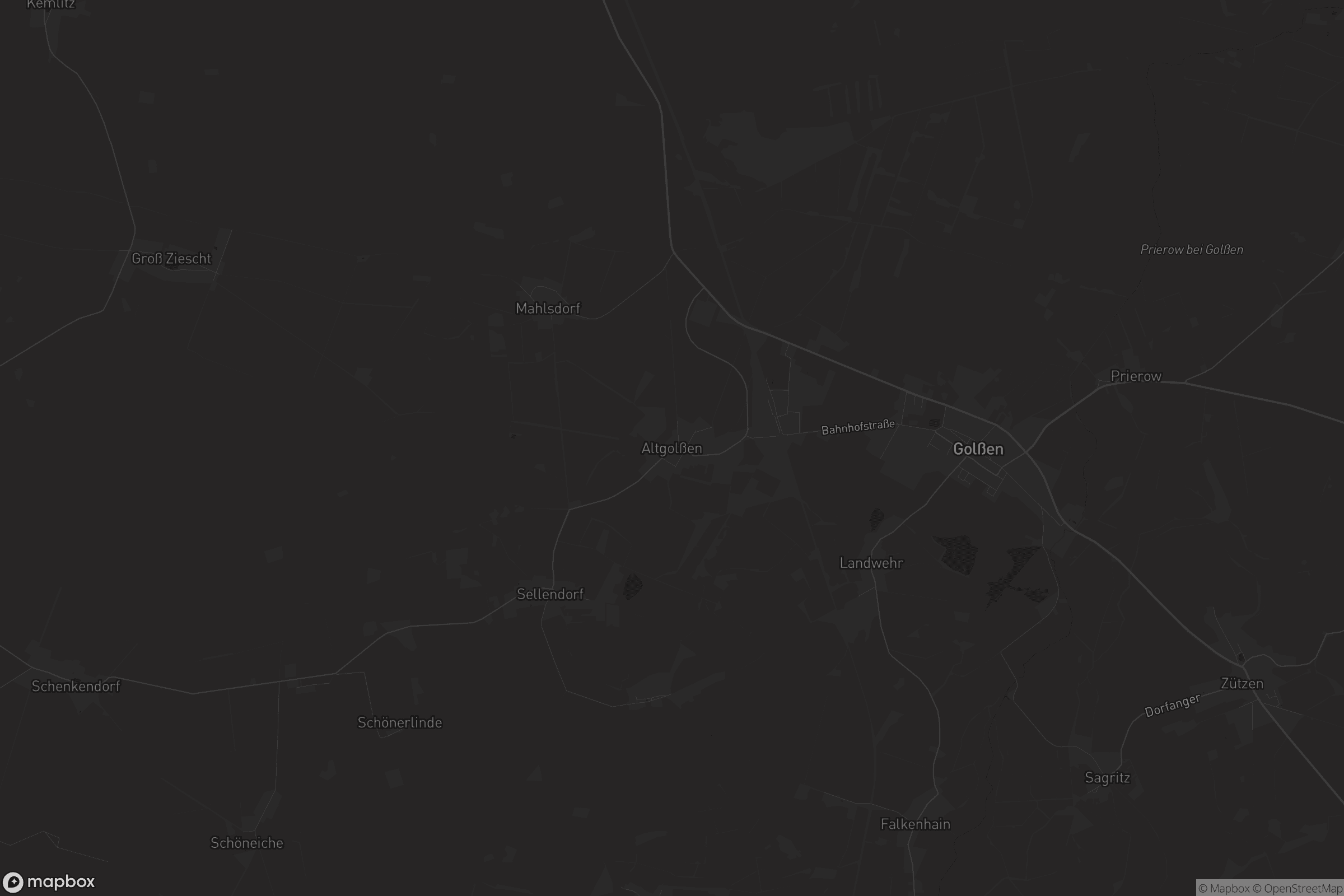 Karte von Altgolßen