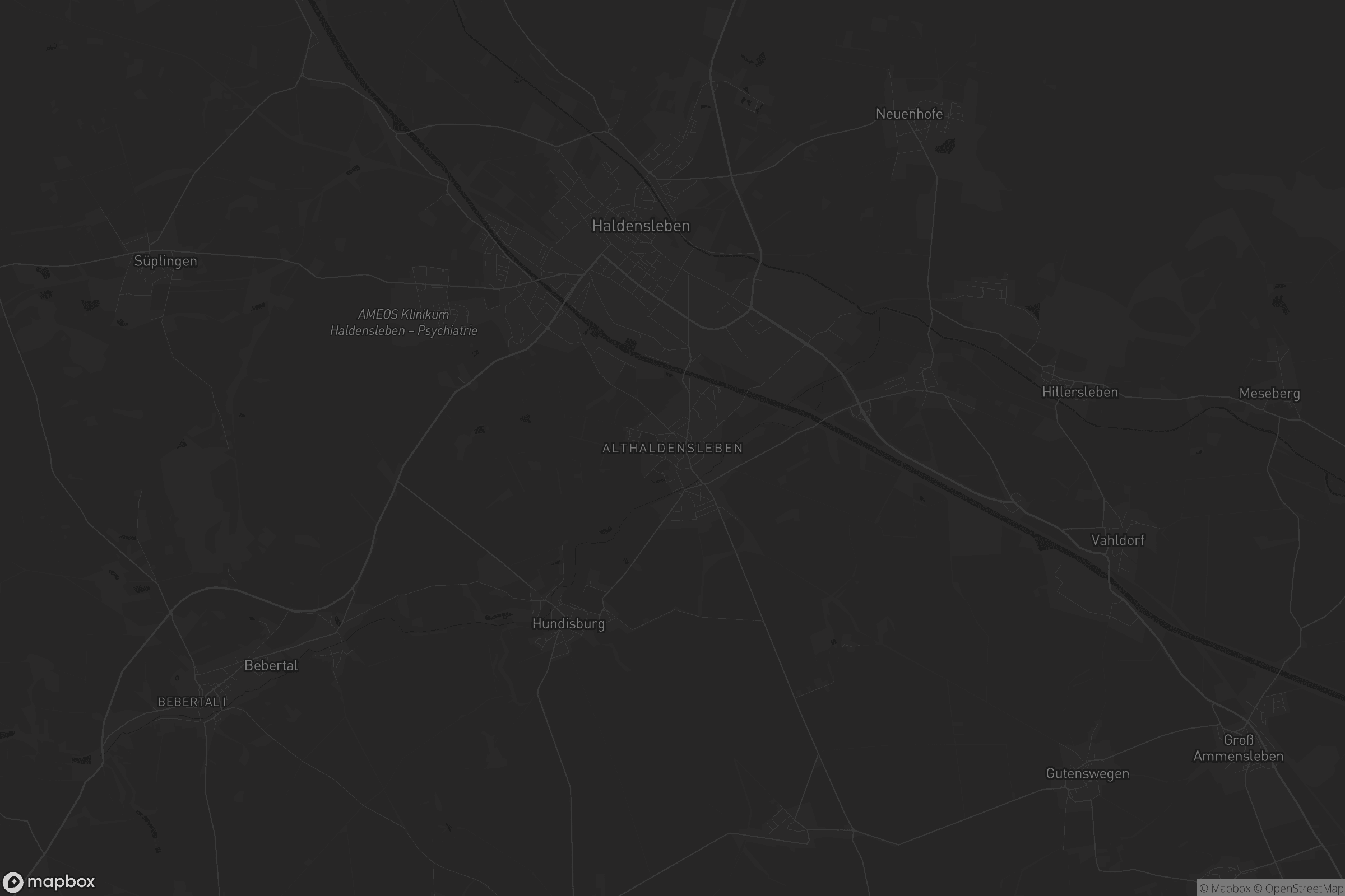 Karte von Althaldensleben