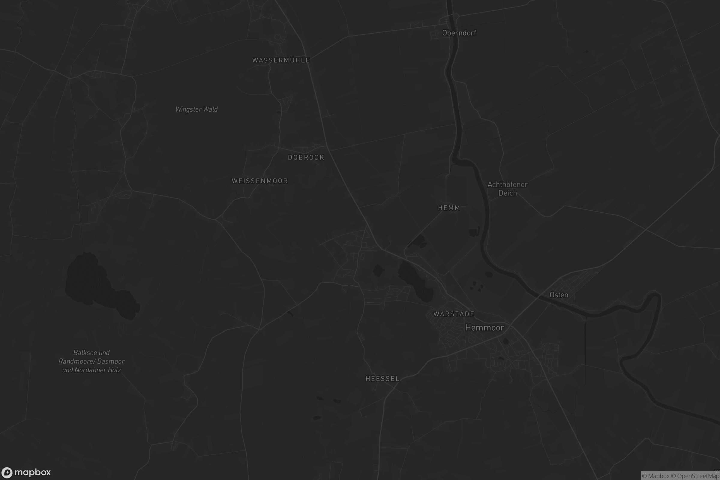 Karte von Althemmoor