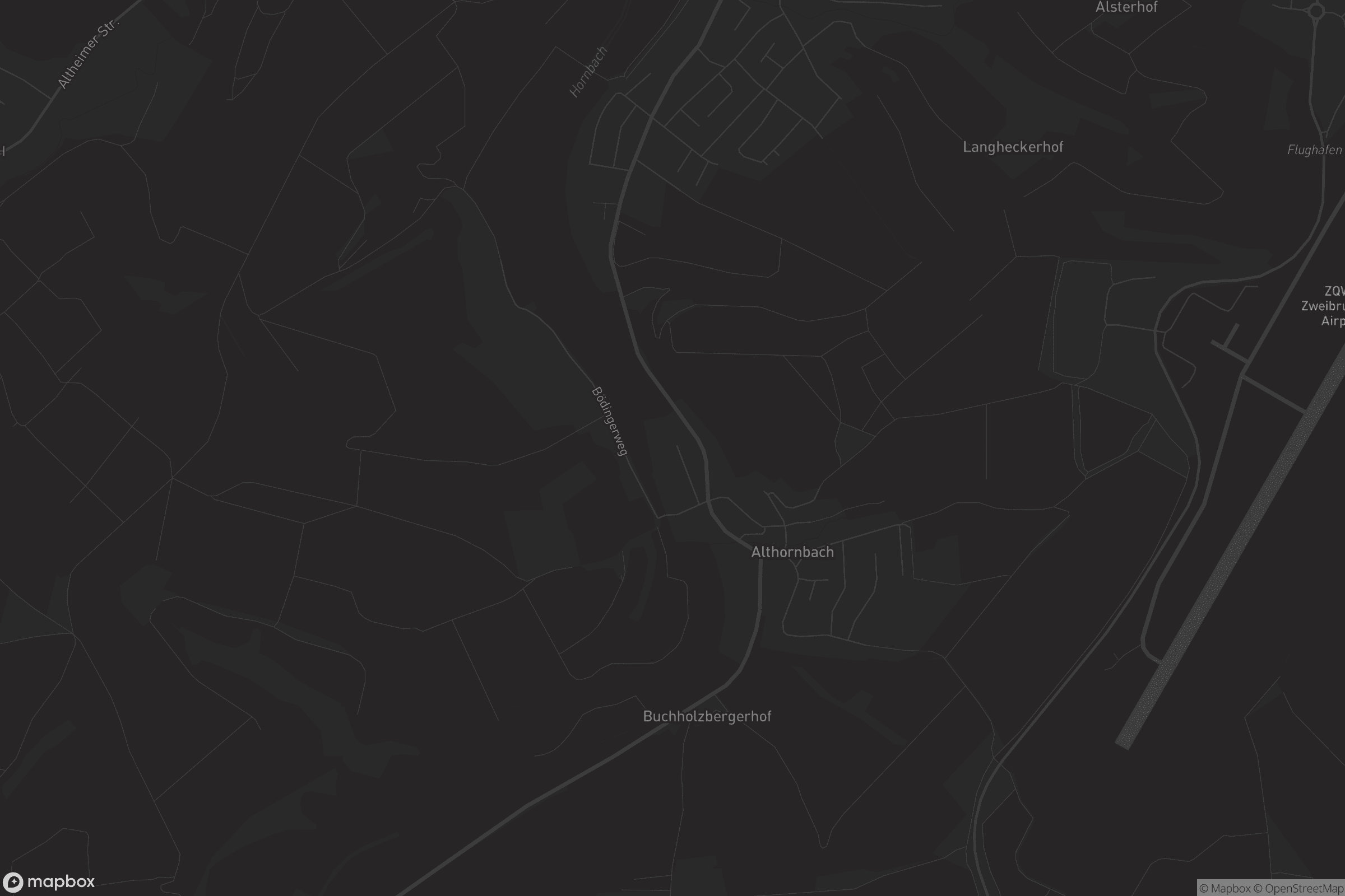 Karte von Althornbach