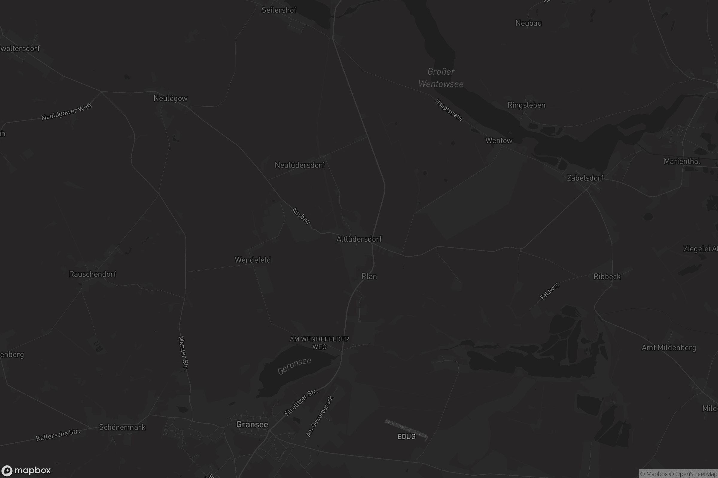 Karte von Altlüdersdorf