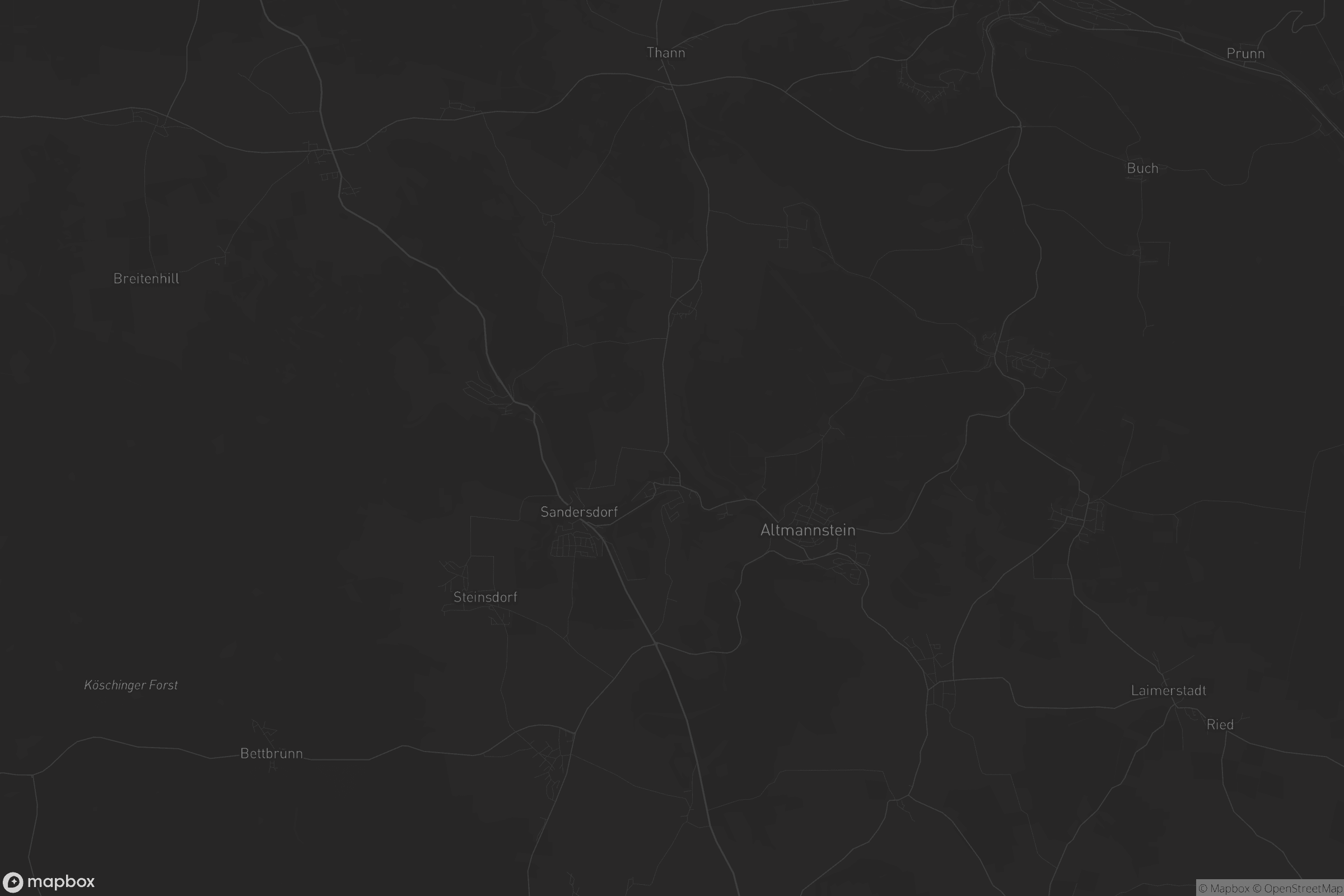 Karte von Altmannstein