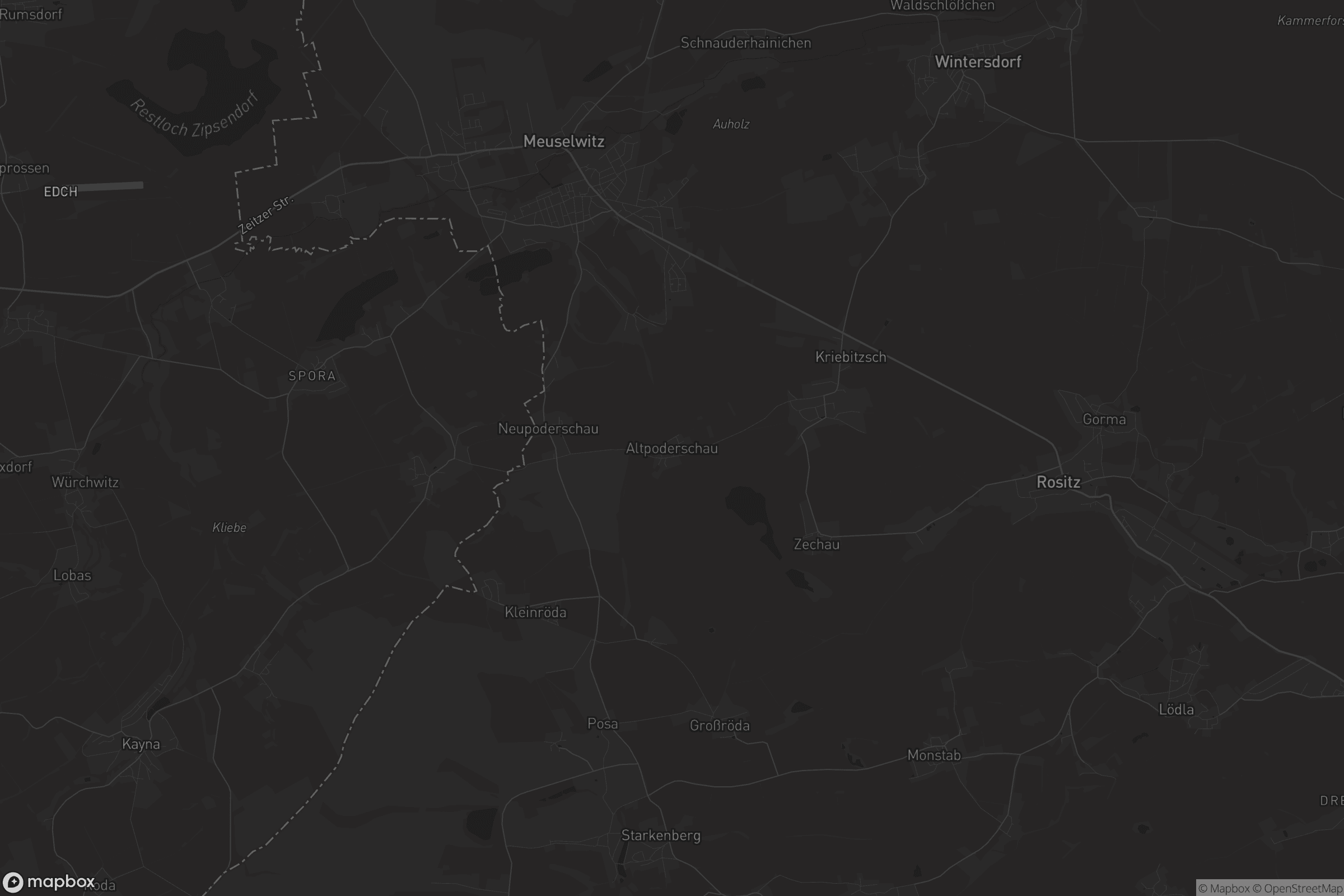 Karte von Altpoderschau